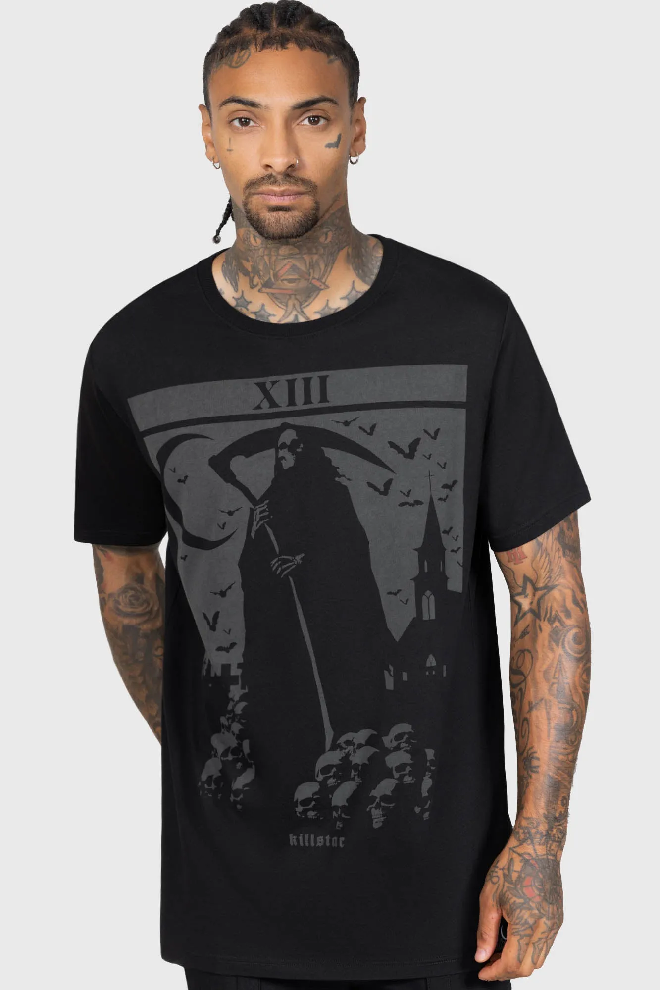 Death's Graveyard Short Sleeve T-Shirt sold by Killstar