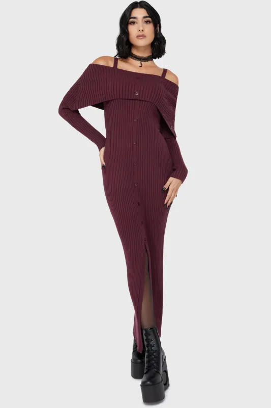 Dusk Empress Dress [Purple] made by Killstar