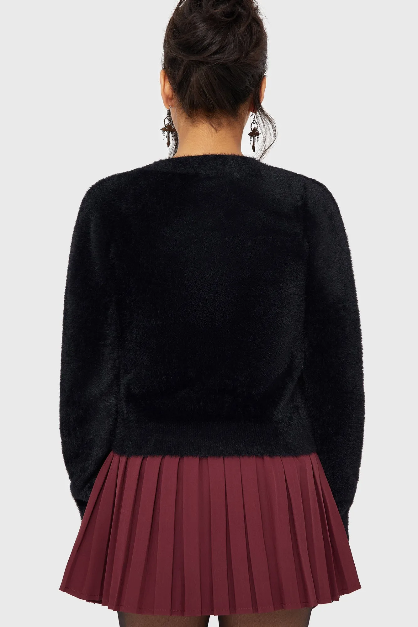 Skull Grove Cardigan sold by Killstar product image thumbnail 4