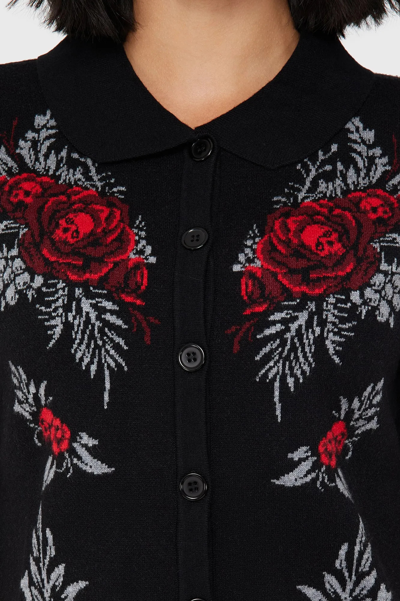 Batty Blaze Cardigan sold by Killstar product image thumbnail 2