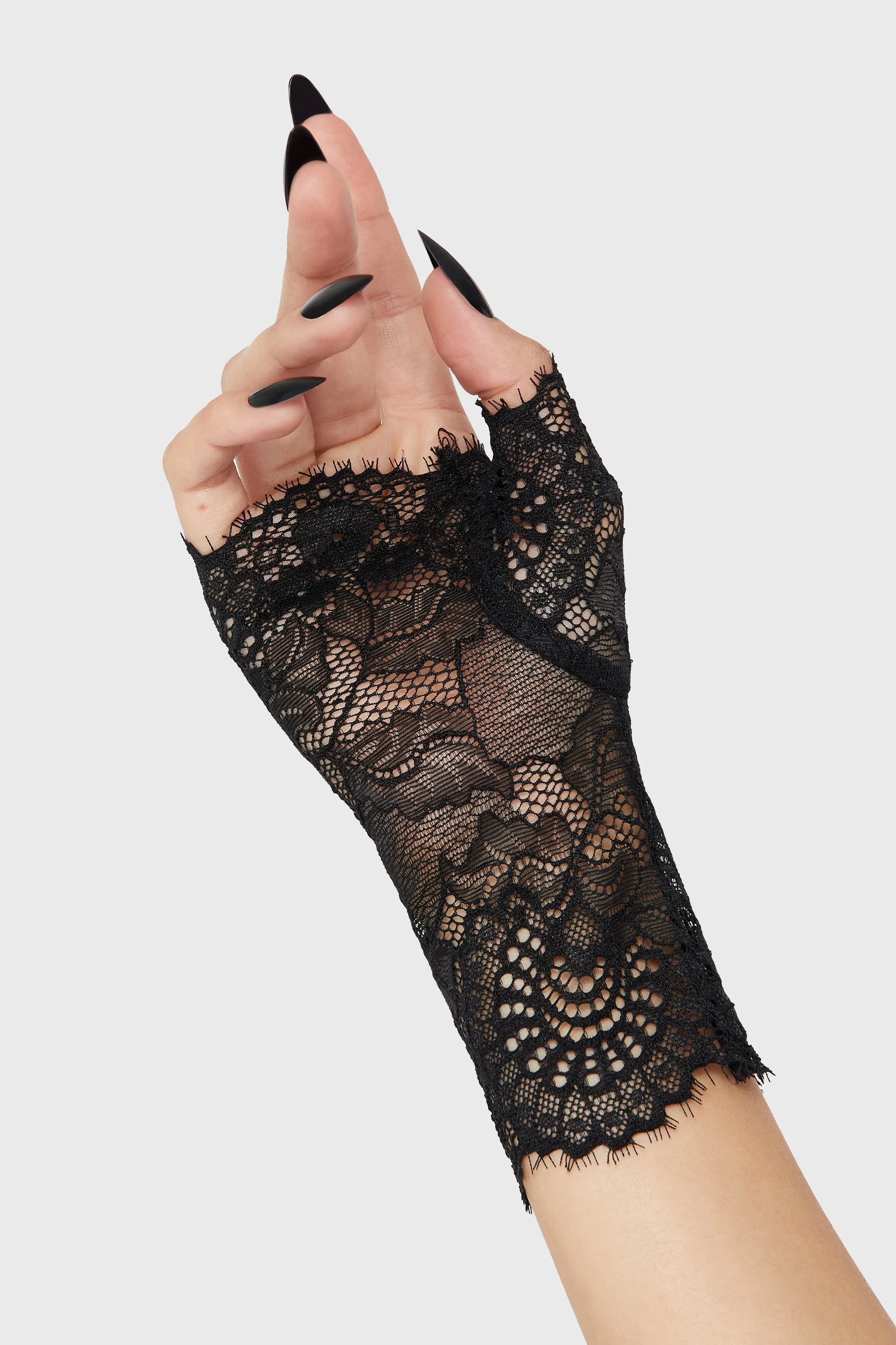 Welcome The Night Gloves sold by Killstar product image thumbnail 2