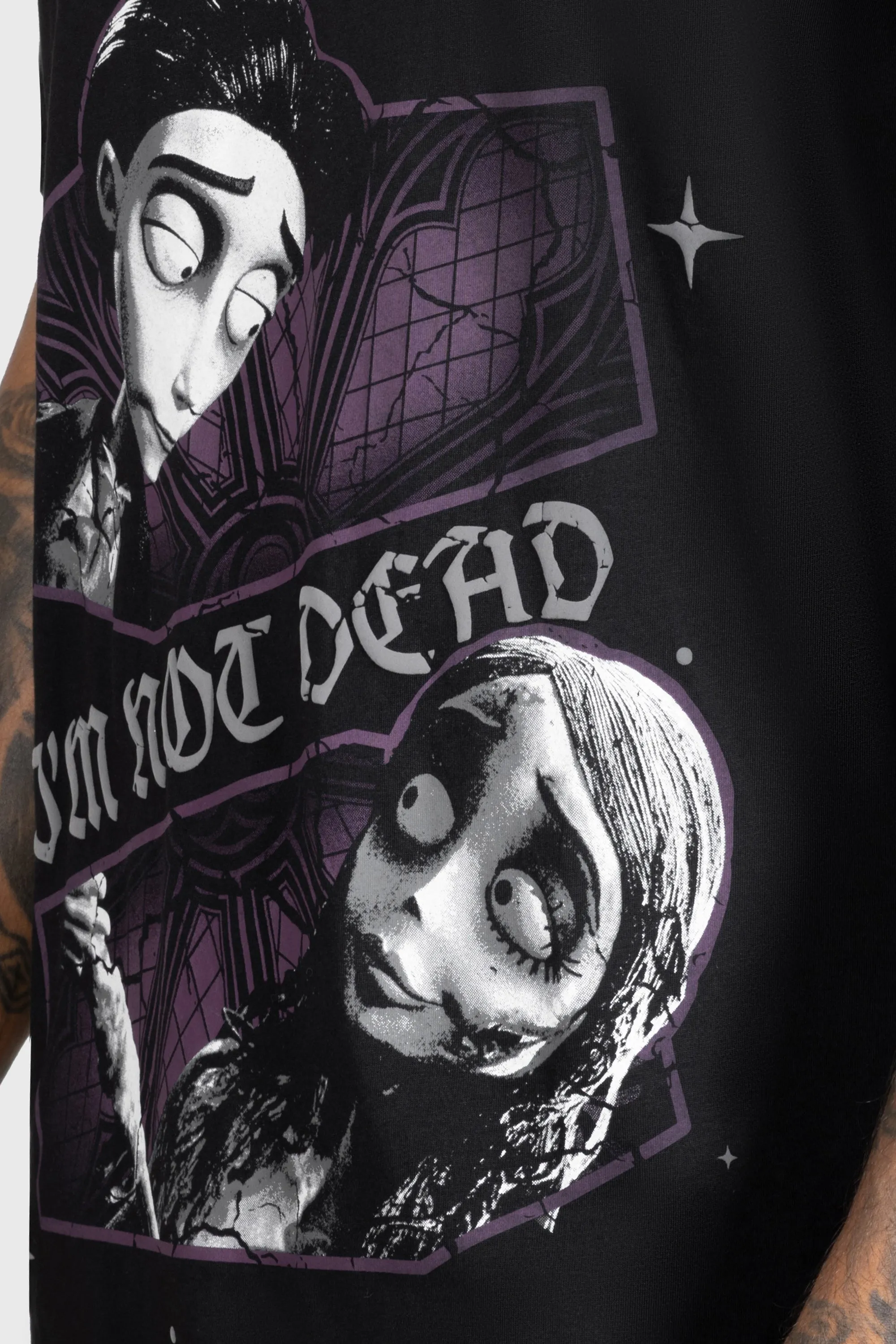 I'm Not Dead T-Shirt sold by Killstar product image thumbnail 5