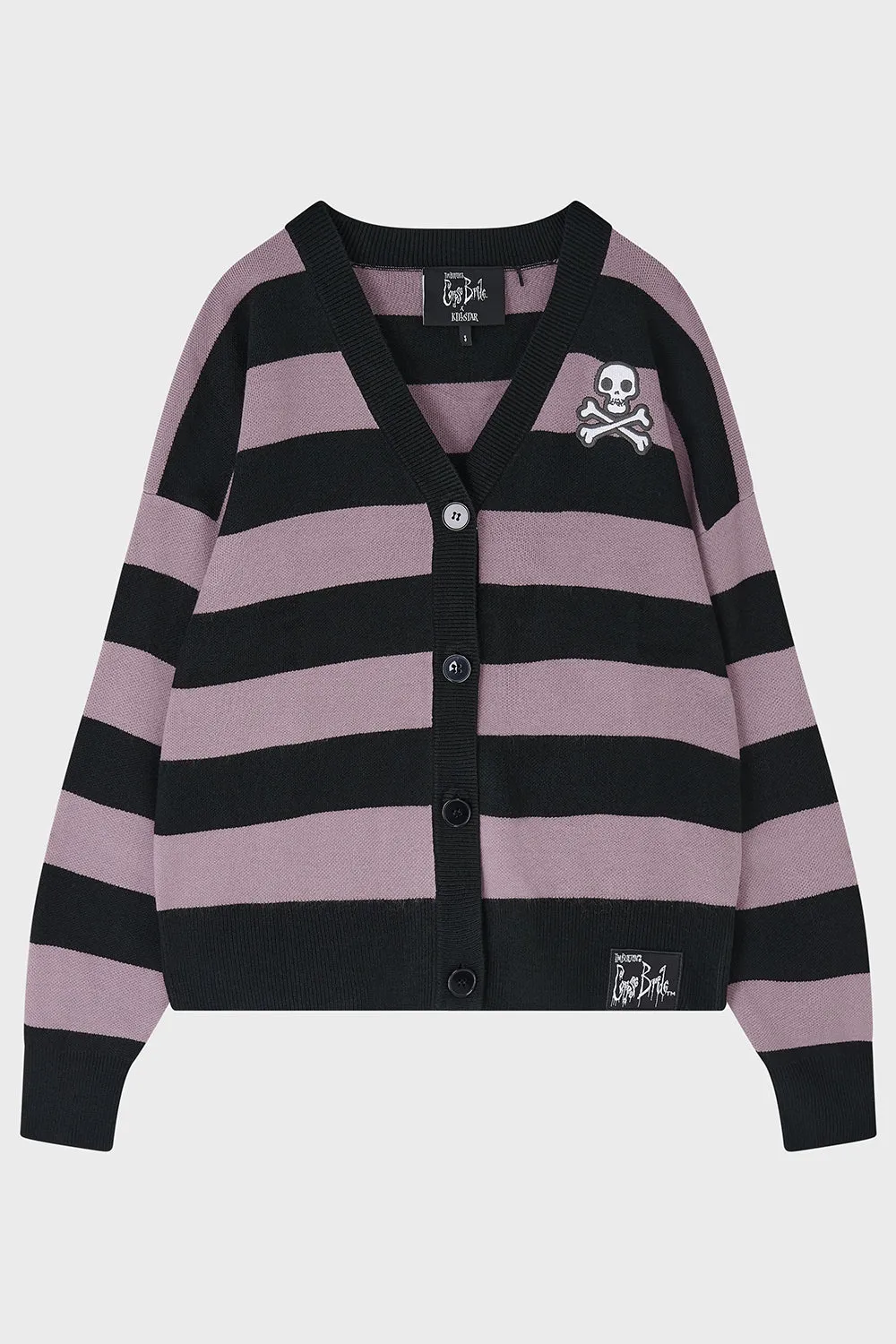 Crossbones Knit Cardigan sold by Killstar product image thumbnail 5