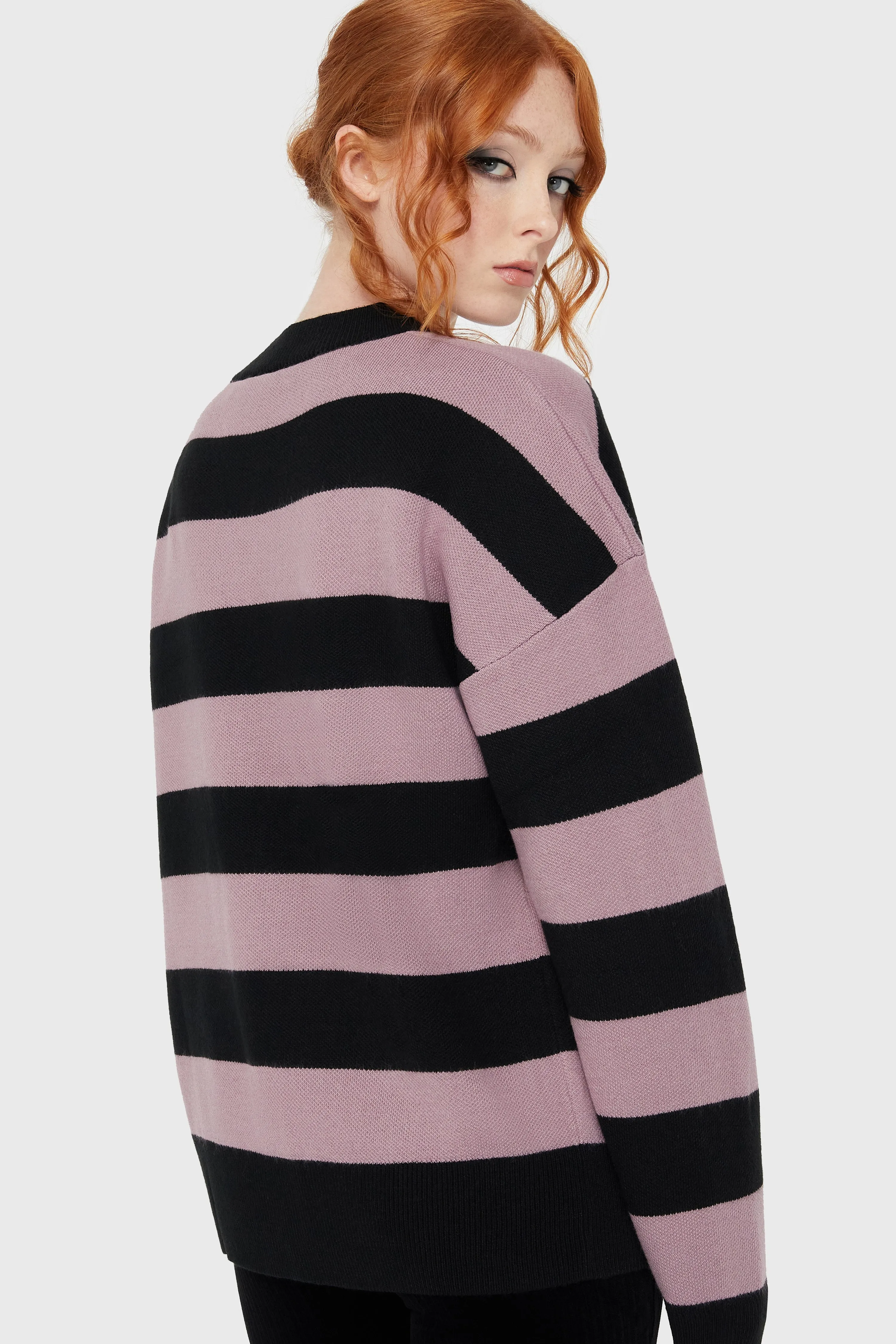 Crossbones Knit Cardigan sold by Killstar product image thumbnail 4