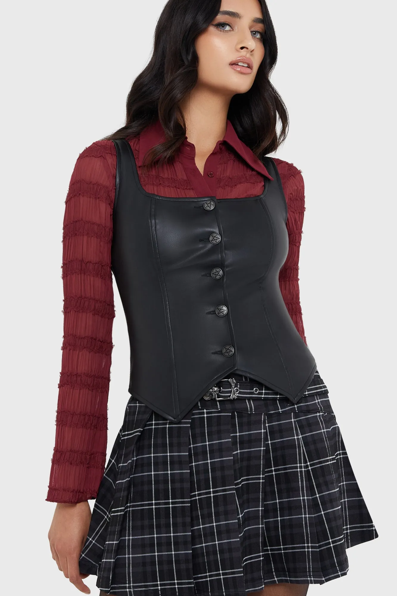 Enchantor Waistcoat sold by Killstar product image thumbnail 2