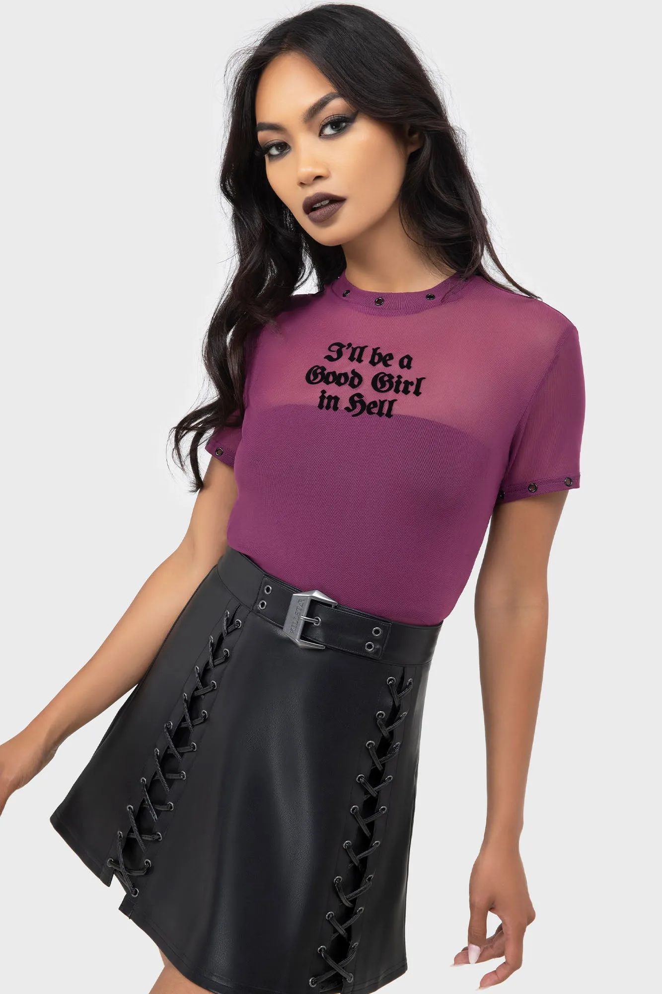 Good Girl In Hell T-Shirt sold by Killstar product image thumbnail 2