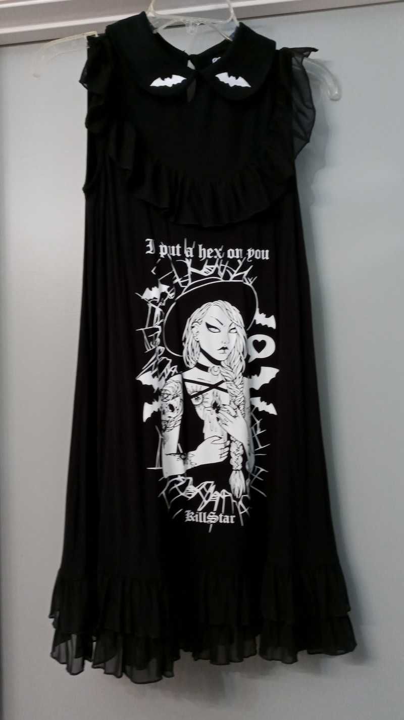 Hex Babydoll Dress Resurrect sold by Killstar product image thumbnail 4