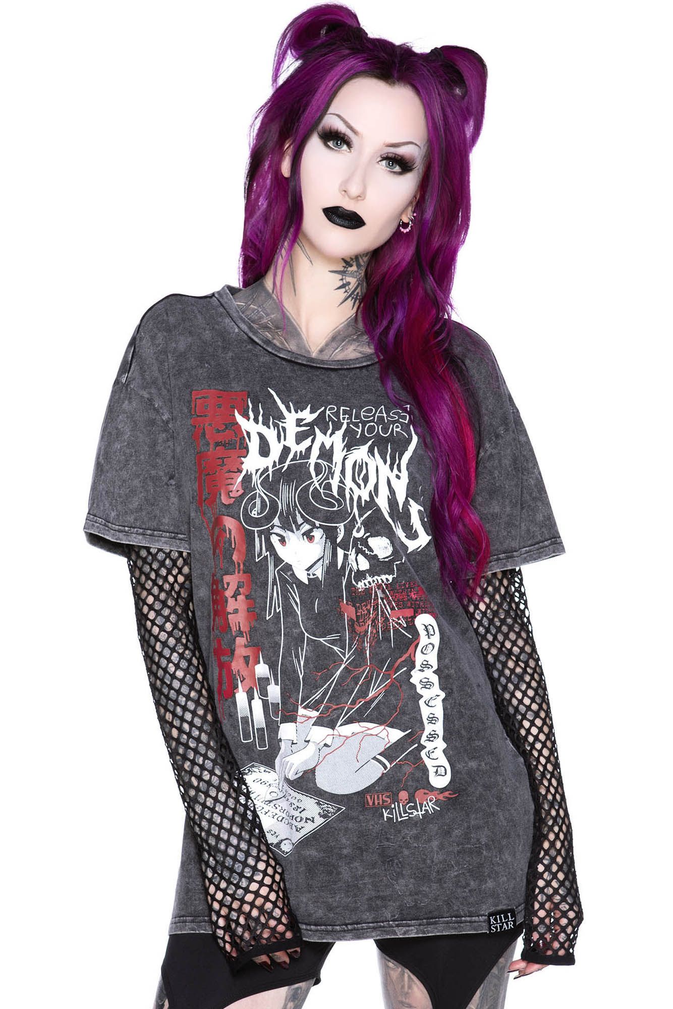 Dark Arts Relaxed Top Resurrect sold by Killstar