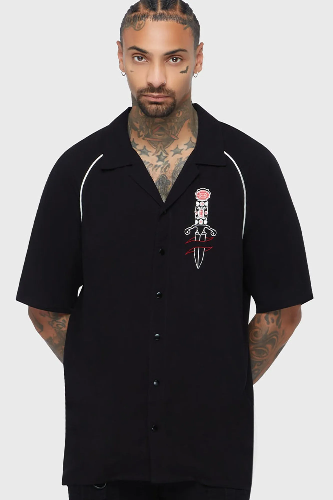 Moonstruck Bowling Shirt sold by Killstar