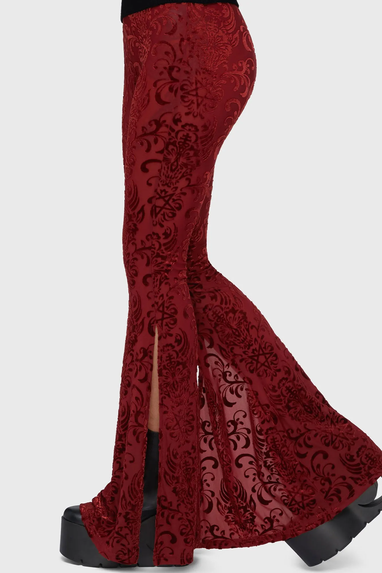 Crimson Bloodlust Flares sold by Killstar product image thumbnail 3