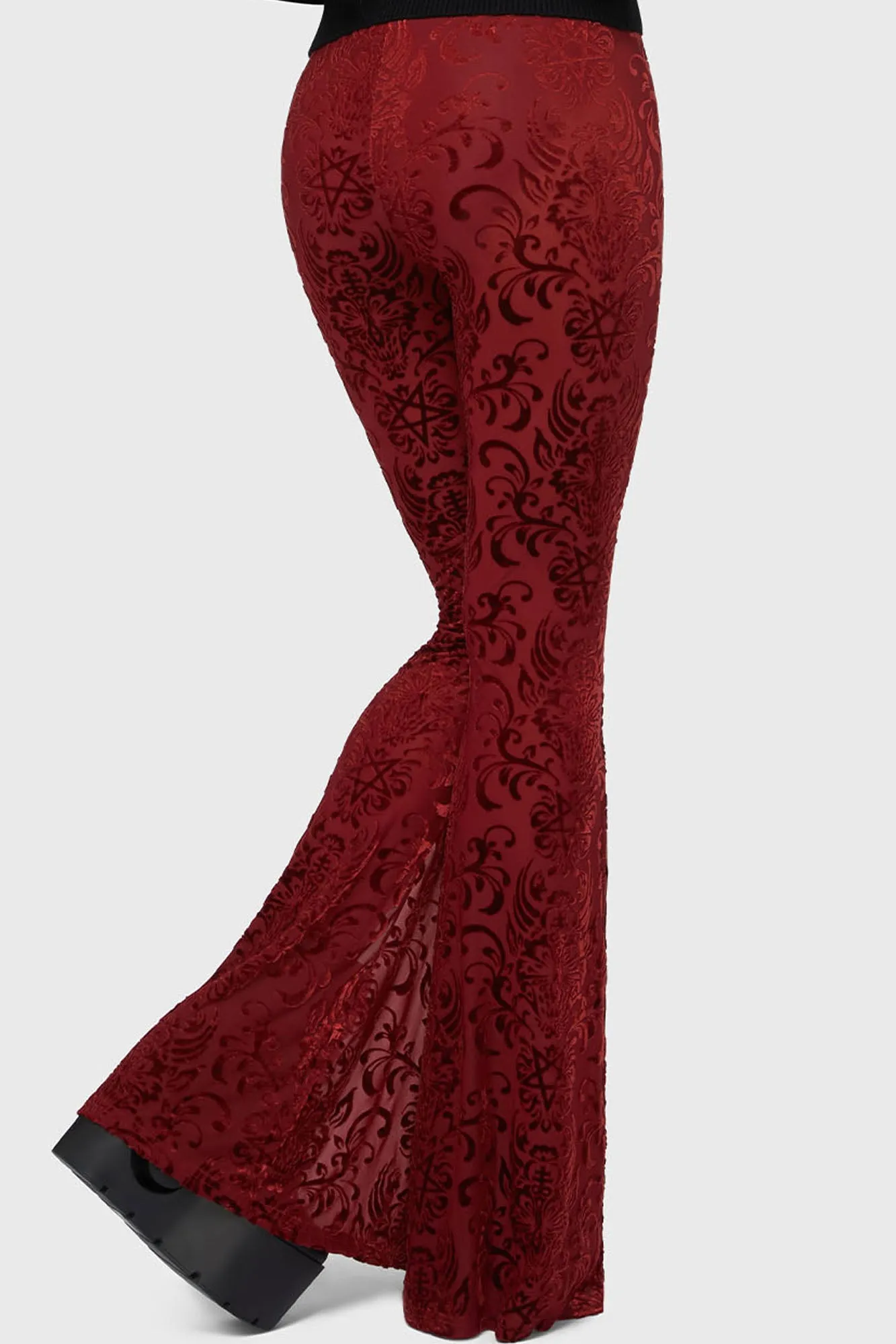 Crimson Bloodlust Flares sold by Killstar product image thumbnail 4