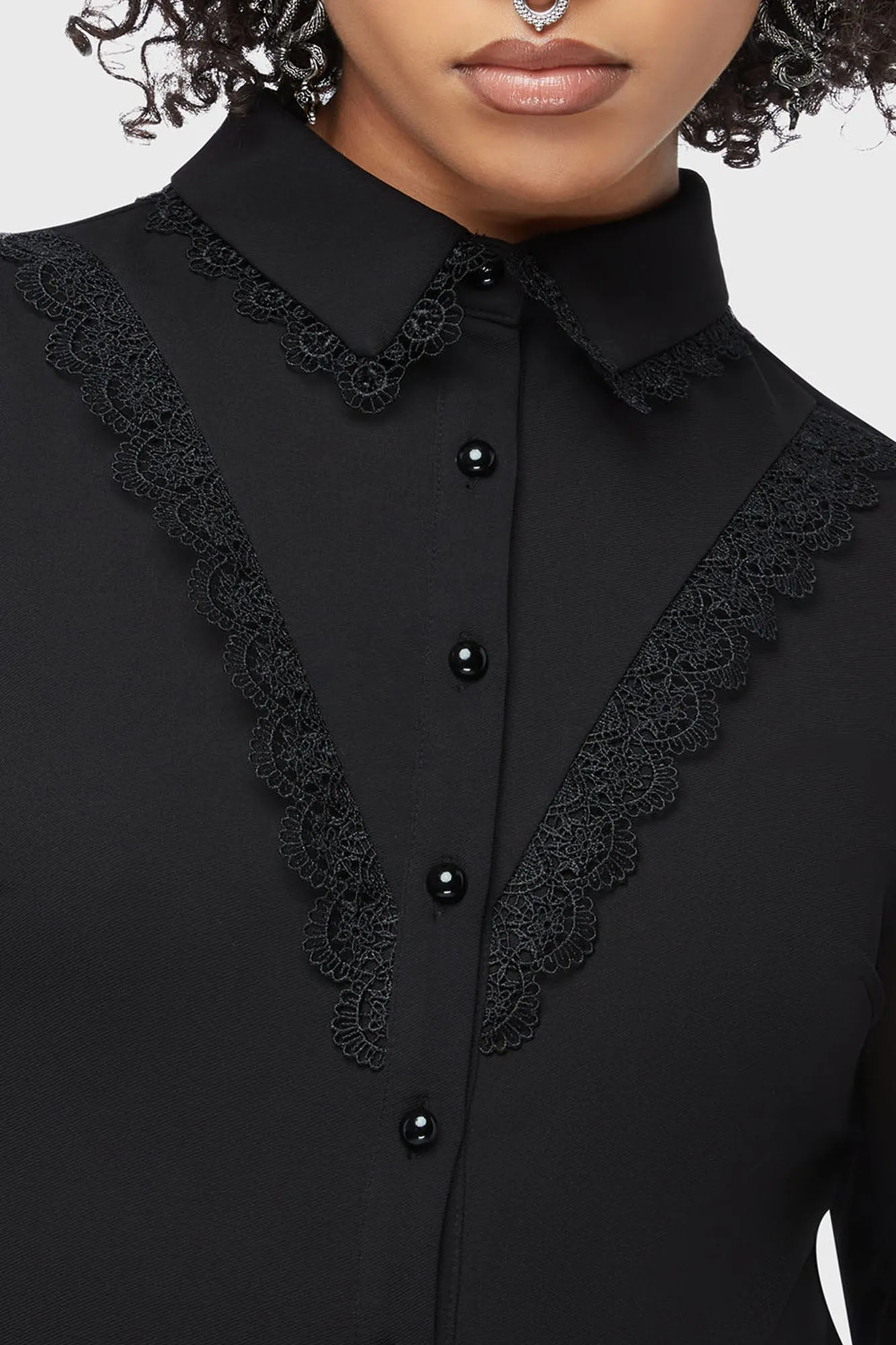 Miss Mourning Mini Dress sold by Killstar product image thumbnail 2