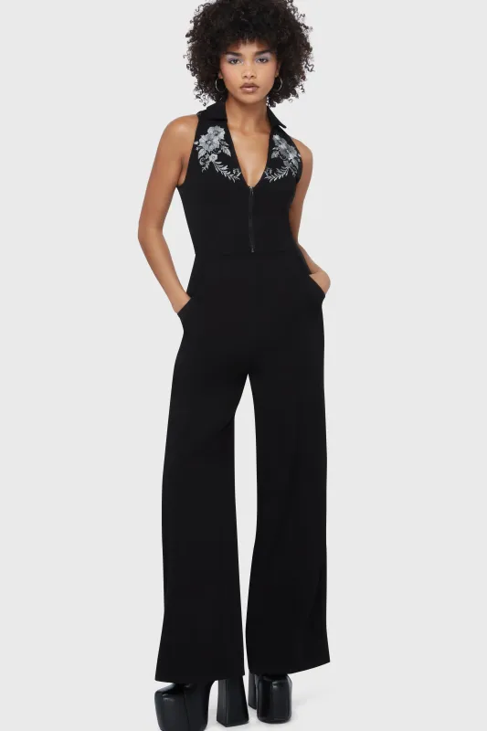 Alice's Night Jumpsuit sold by Killstar