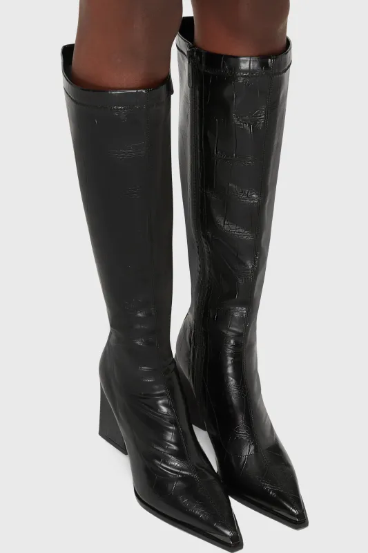 Midnight Stroll Boots made by Killstar