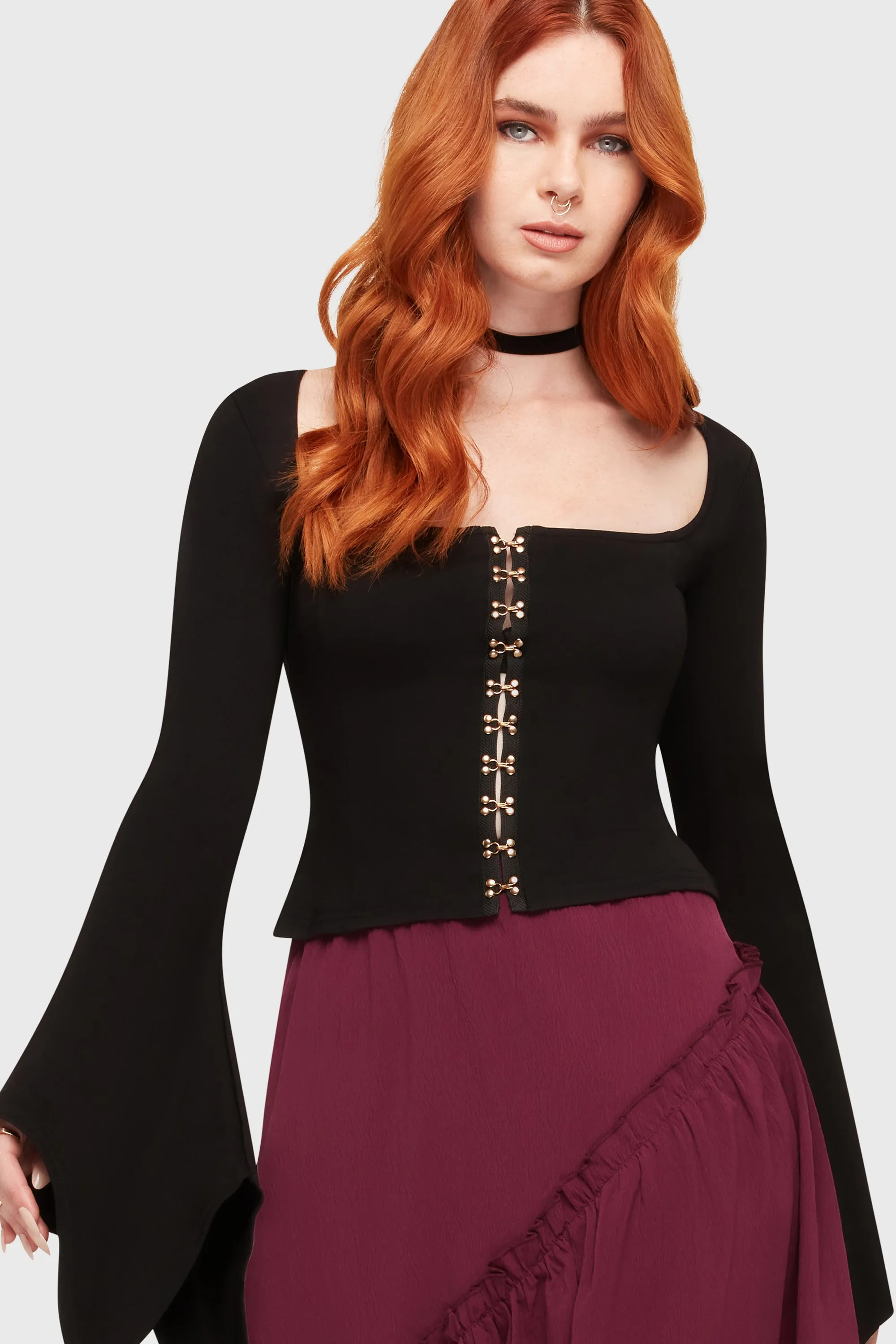 Night Empress Top sold by Killstar product image thumbnail 2