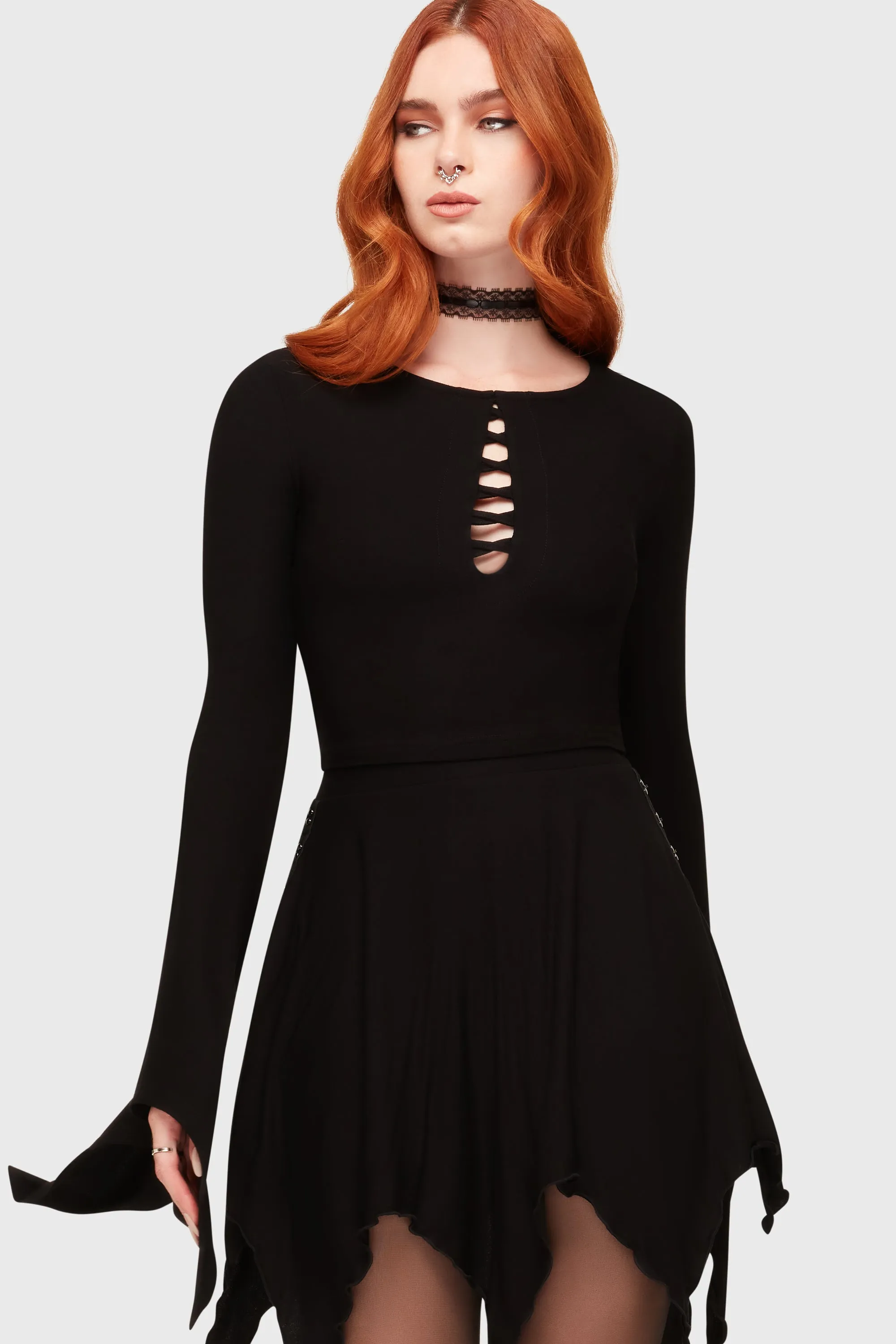 Liliths Lust Top sold by Killstar product image thumbnail 3