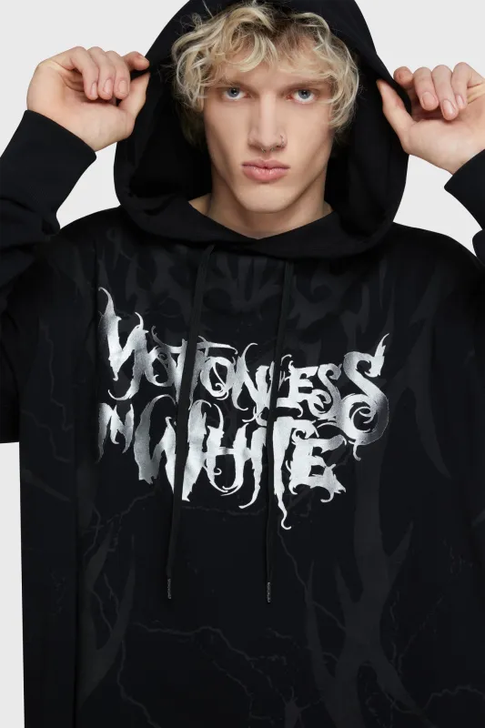 Pitch Black Evil Hooded Cloak sold by Killstar