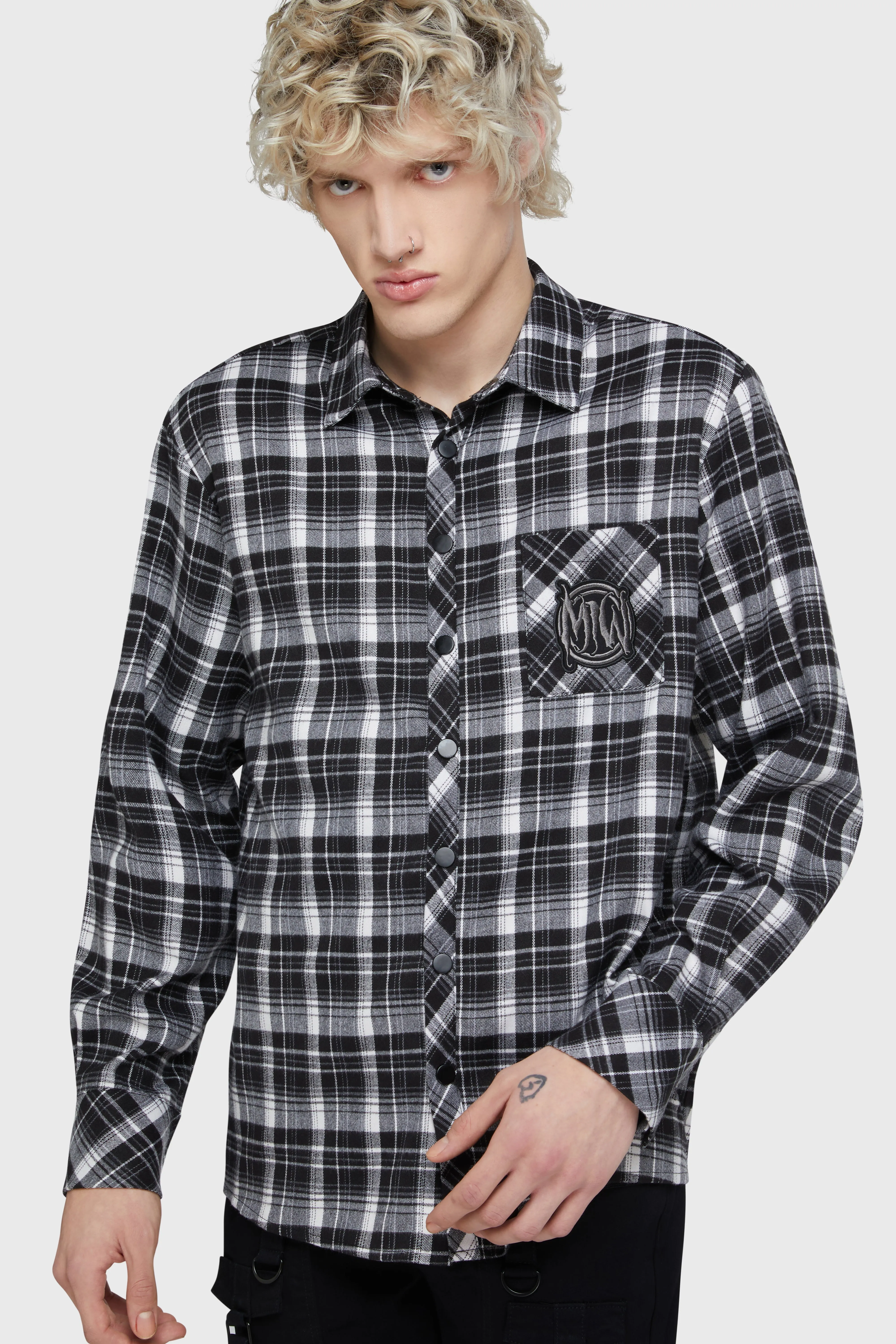 Cause Of Death Flannel Shirt sold by Killstar product image thumbnail 2