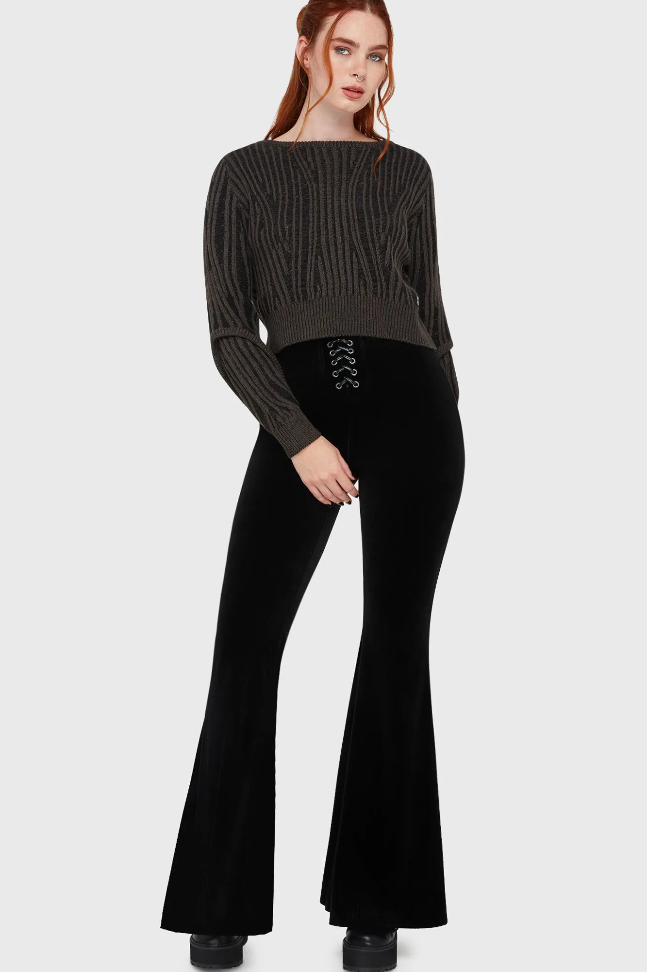 Thorned Woods Sweater sold by Killstar product image thumbnail 3