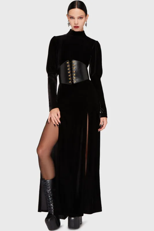 By The Candlelight Maxi Dress sold by Killstar