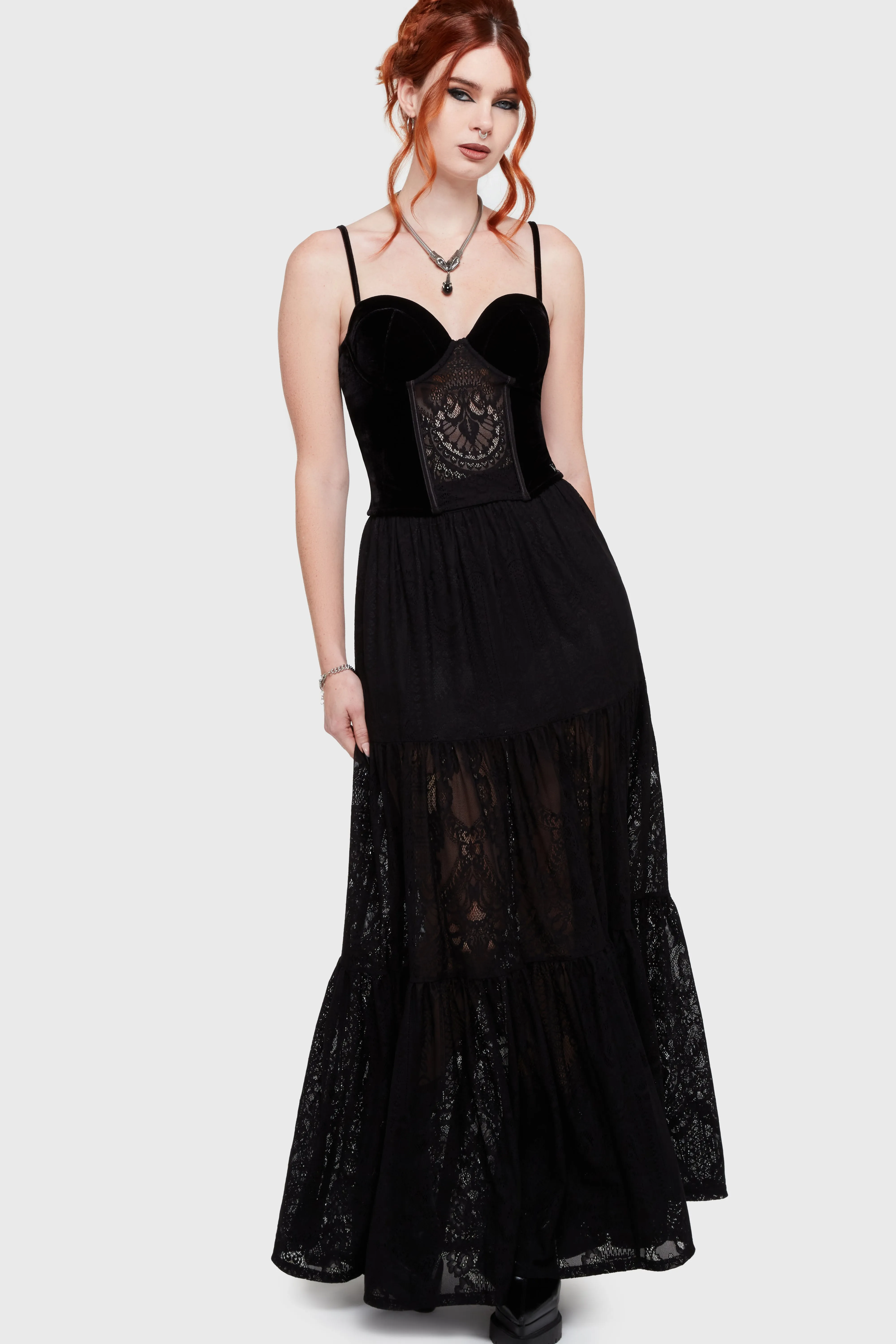 Mooncurrent Corset sold by Killstar product image thumbnail 3