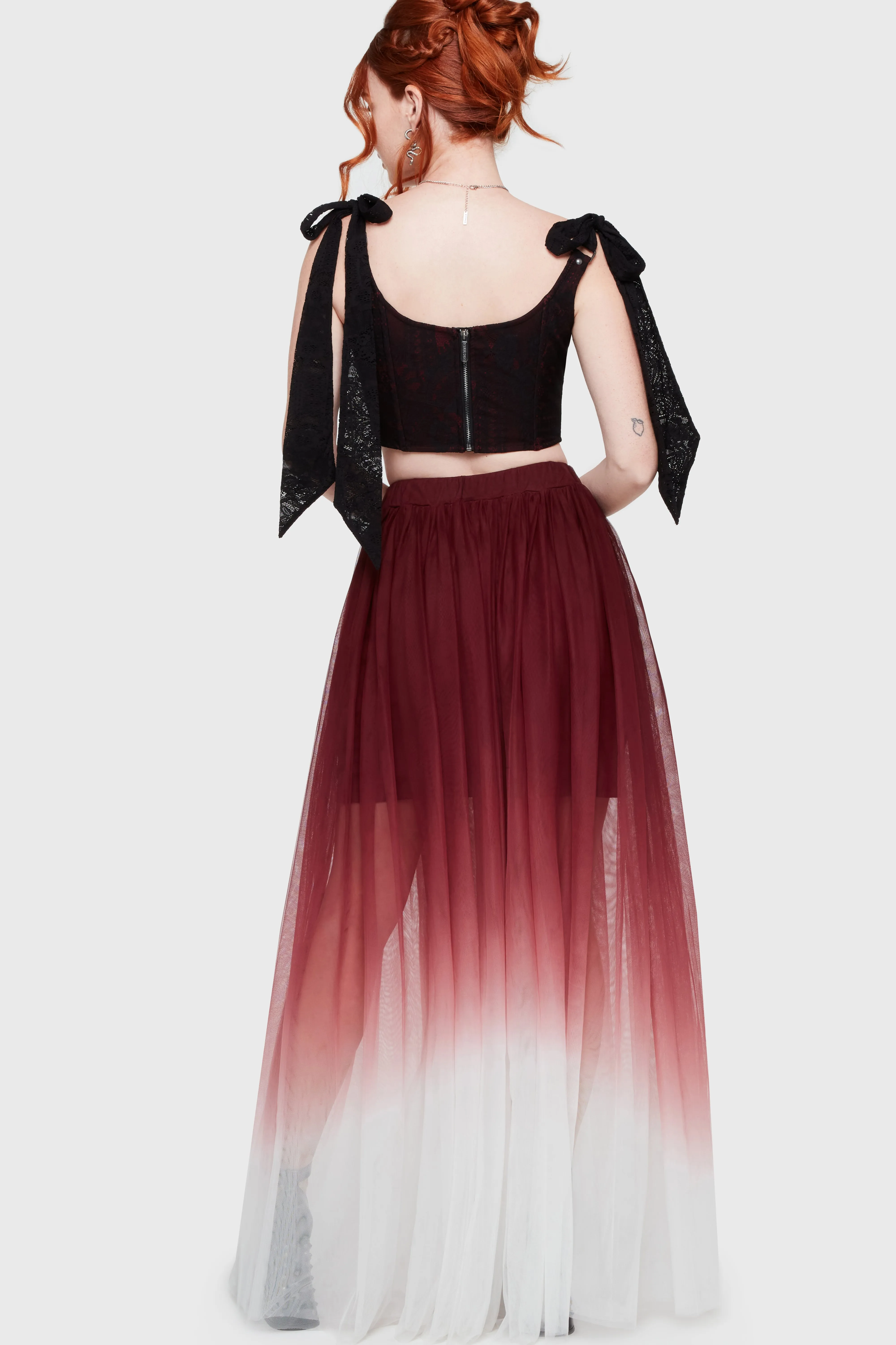 Witchwood Corset sold by Killstar product image thumbnail 4