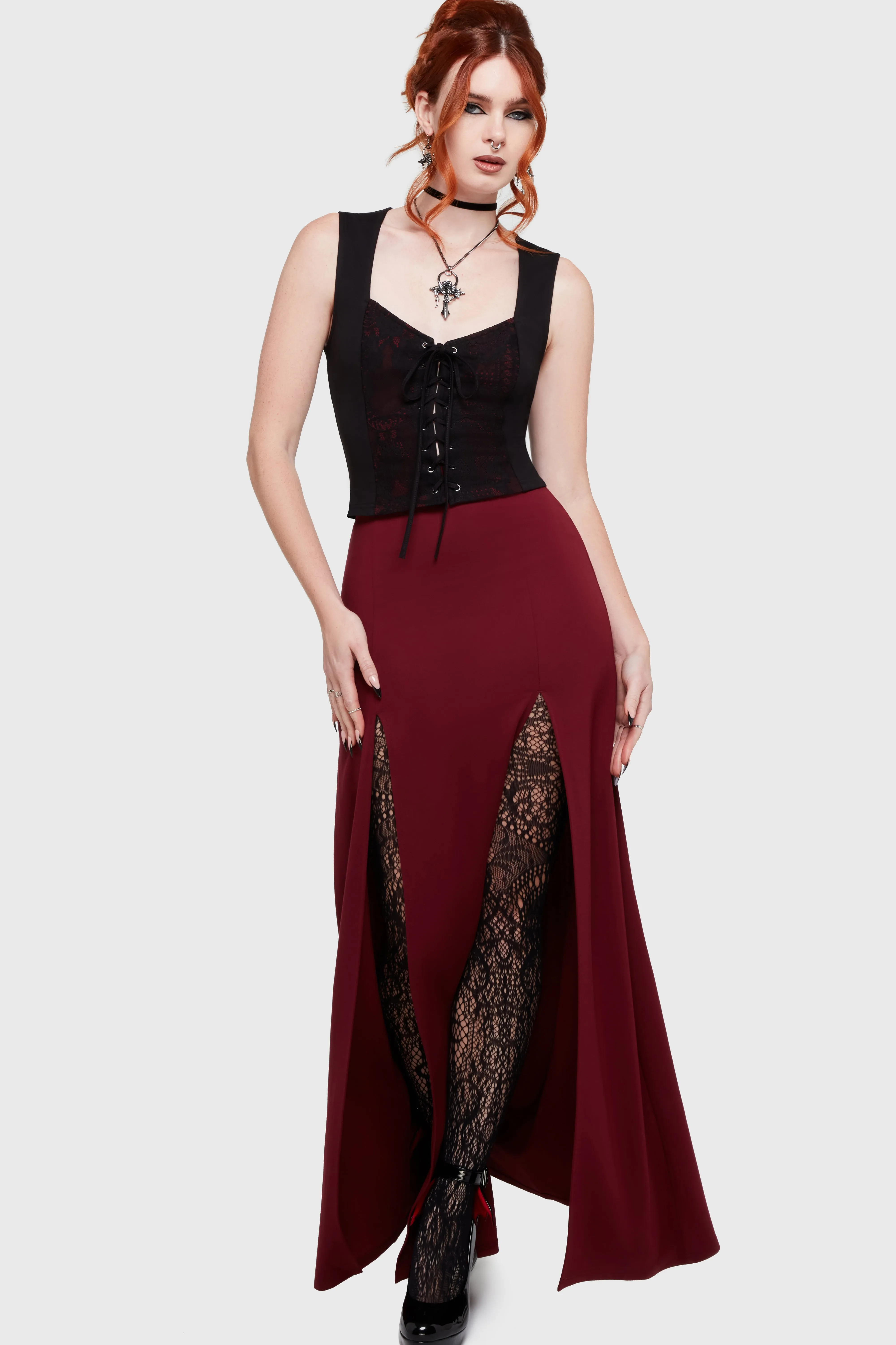 Nocturne Kiss Top sold by Killstar product image thumbnail 2