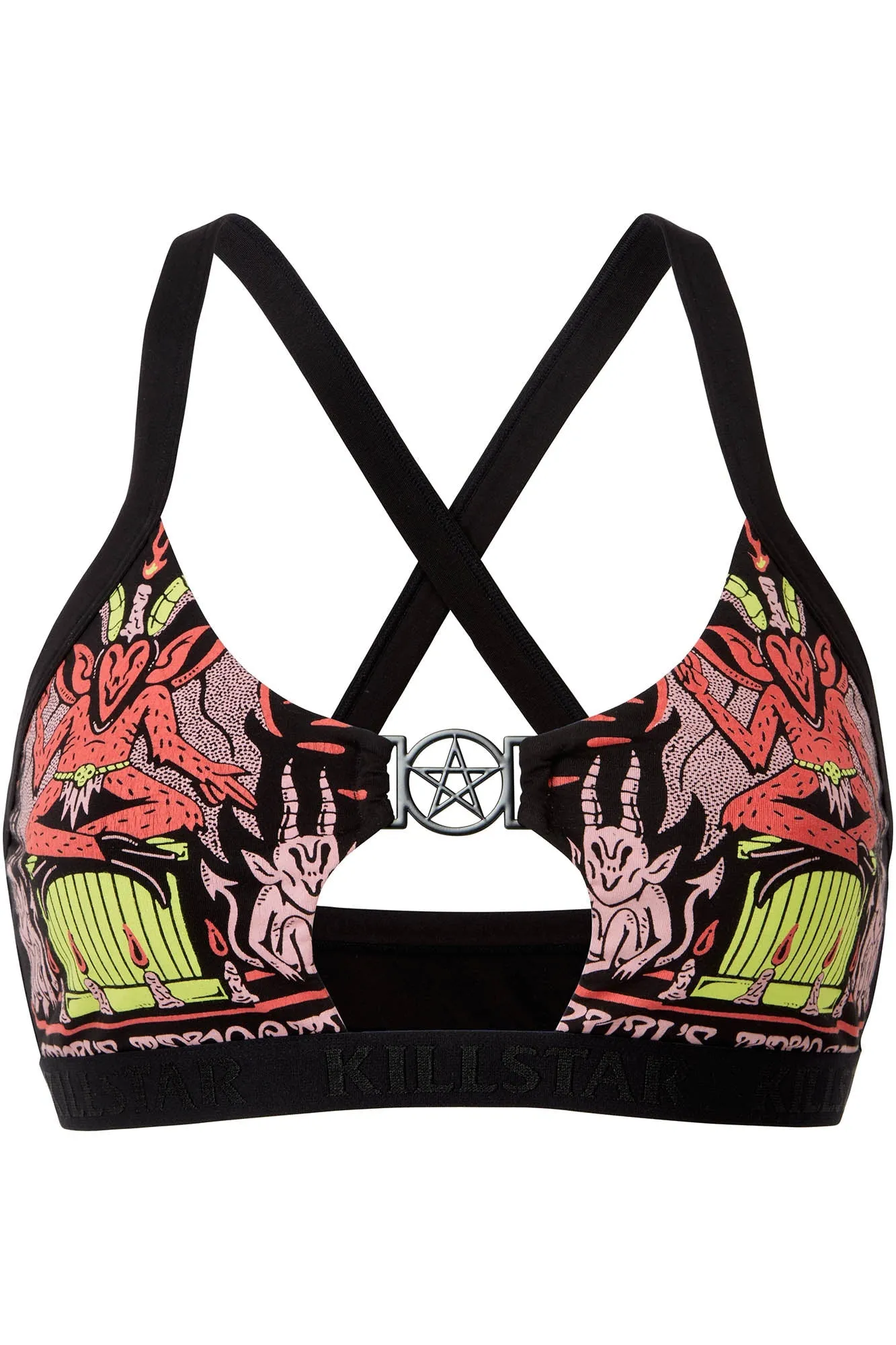 Devil Incarnate Bralet sold by Killstar product image thumbnail 4