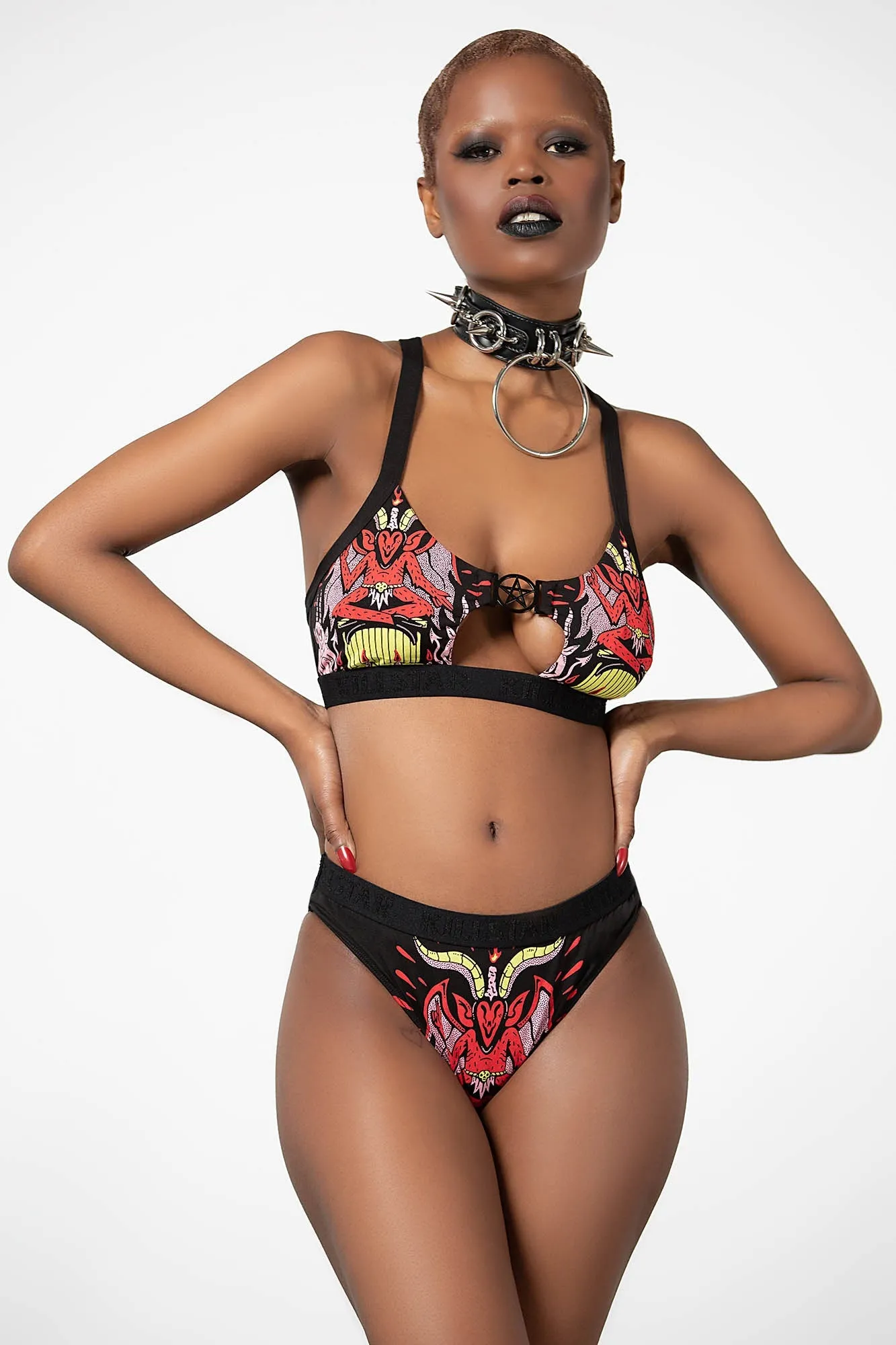 Devil Incarnate Bralet sold by Killstar product image thumbnail 3