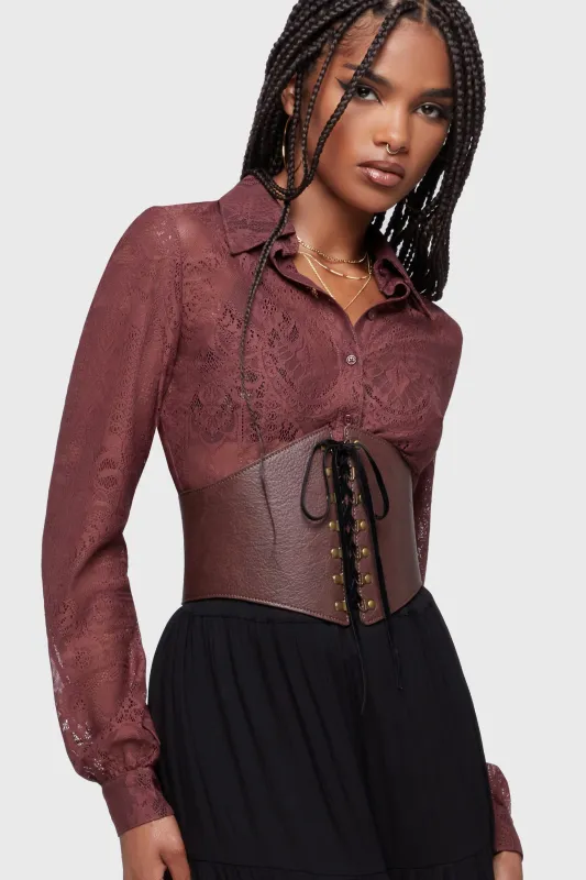 Lilith's Garden Shirt made by Killstar