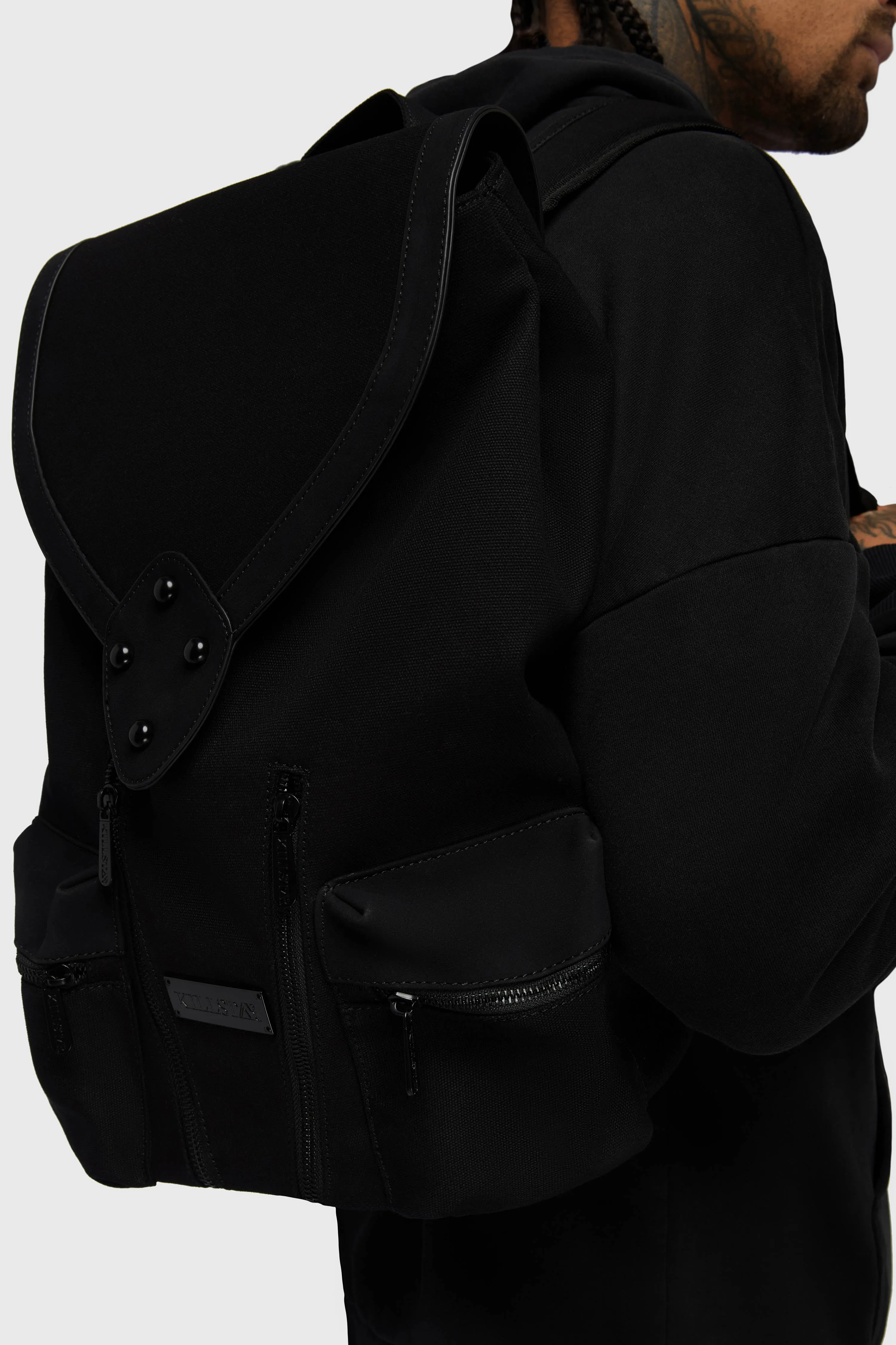 Shadowmark Canvas Backpack sold by Killstar product image thumbnail 2