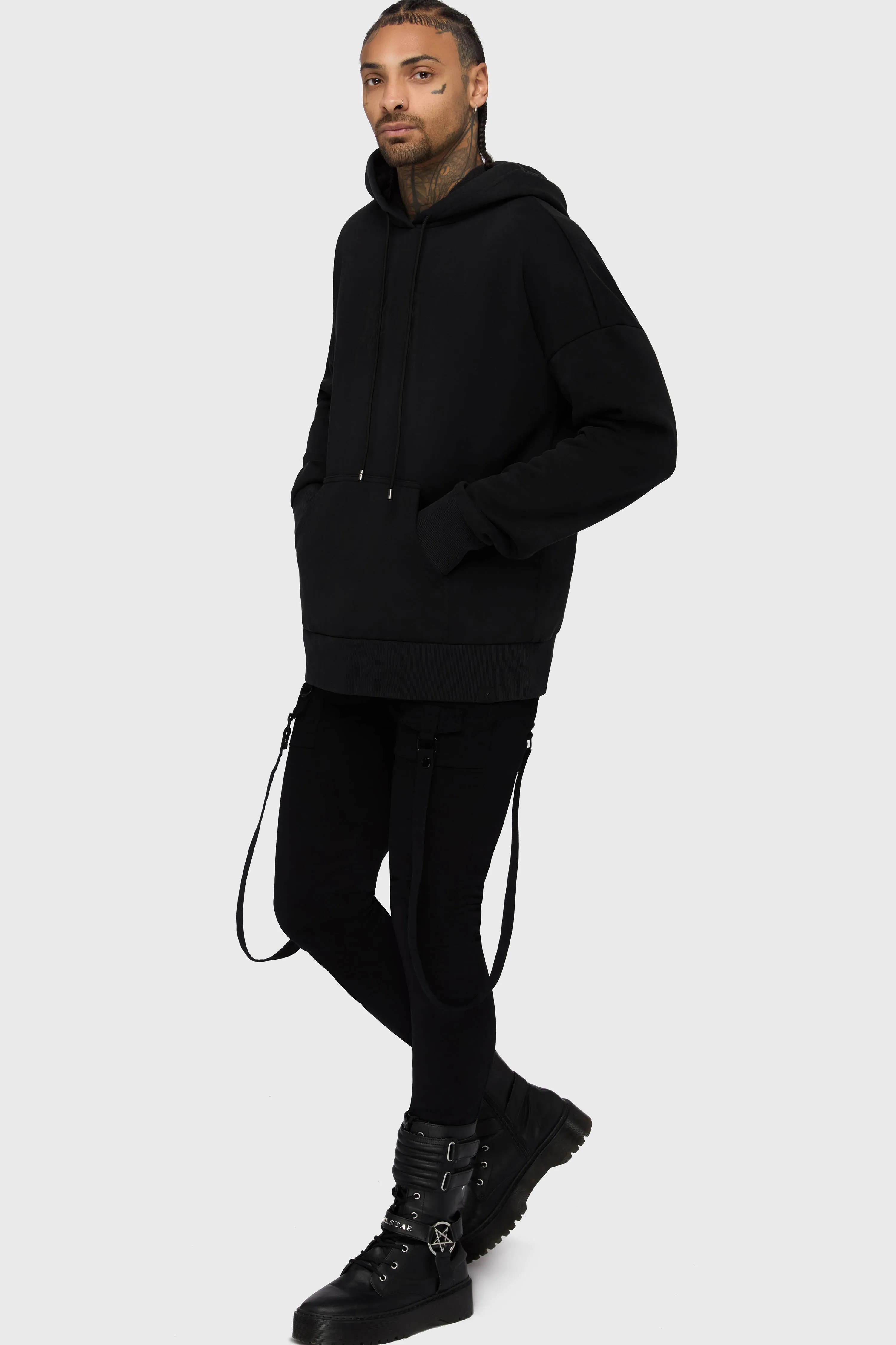 Obscvra Hoodie sold by Killstar product image thumbnail 4