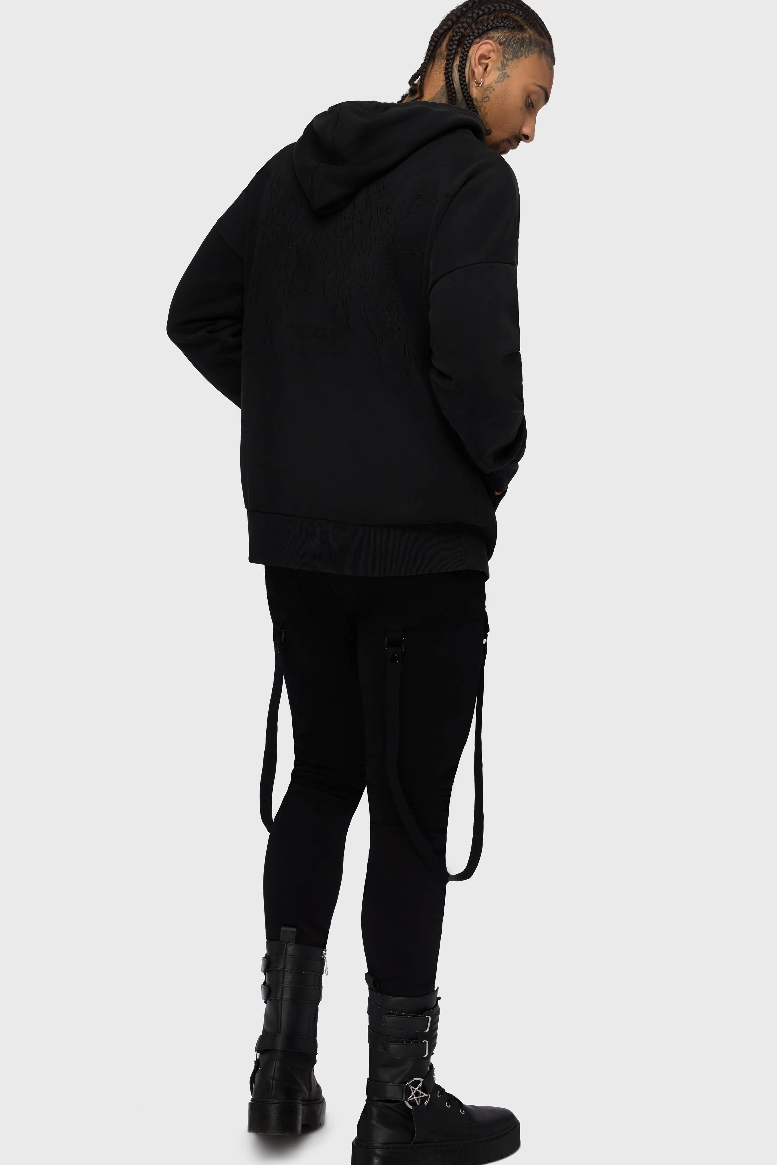 Obscvra Hoodie sold by Killstar product image thumbnail 2