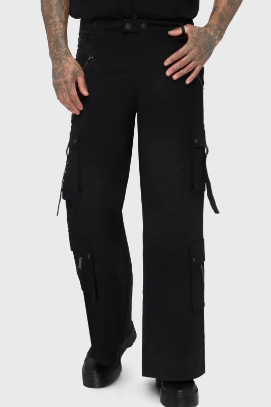 Crypt Threads Cargo Trousers made by Killstar