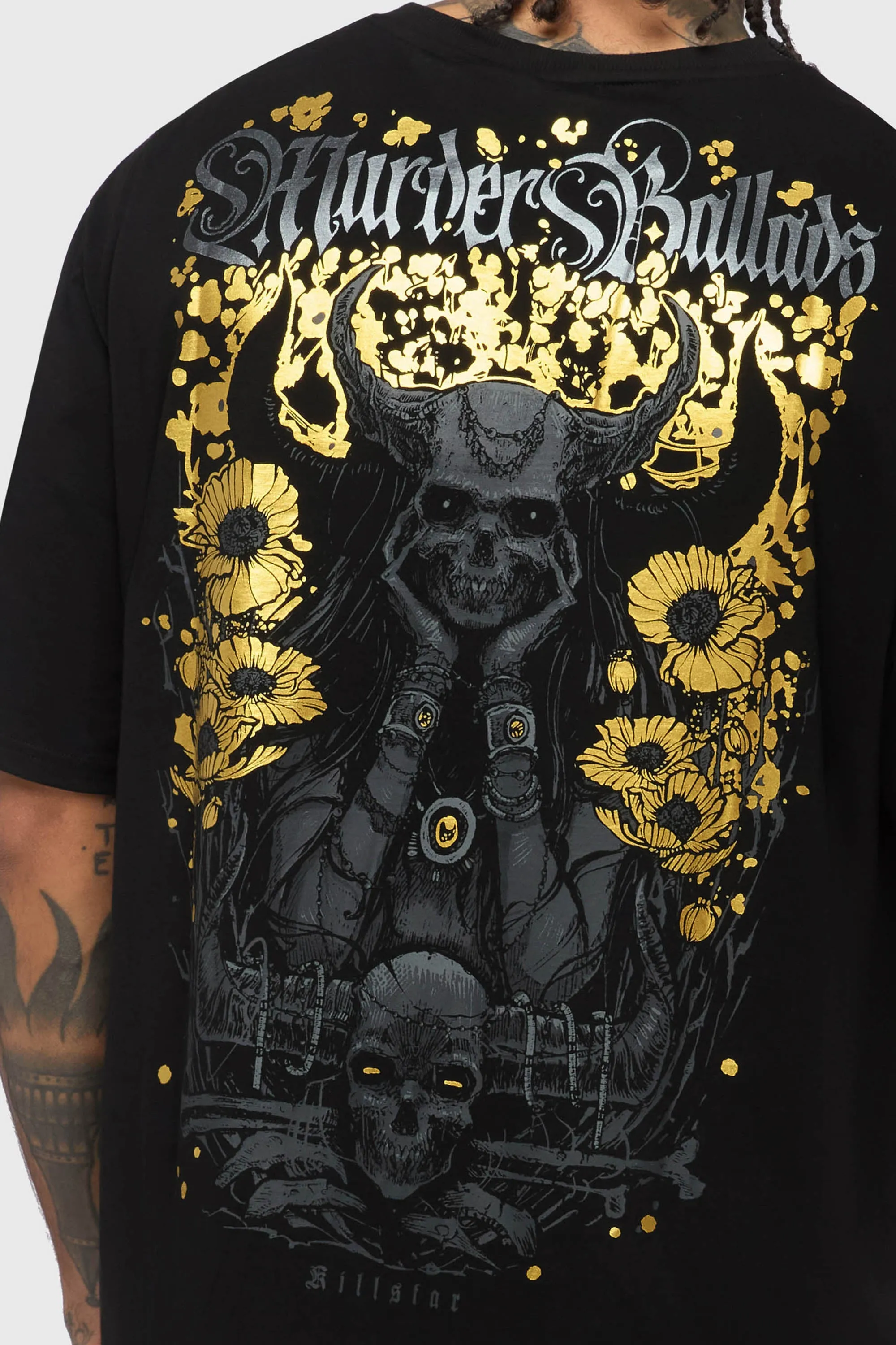 Murder Ballads Tee Oversized T Shirt sold by Killstar product image thumbnail 4