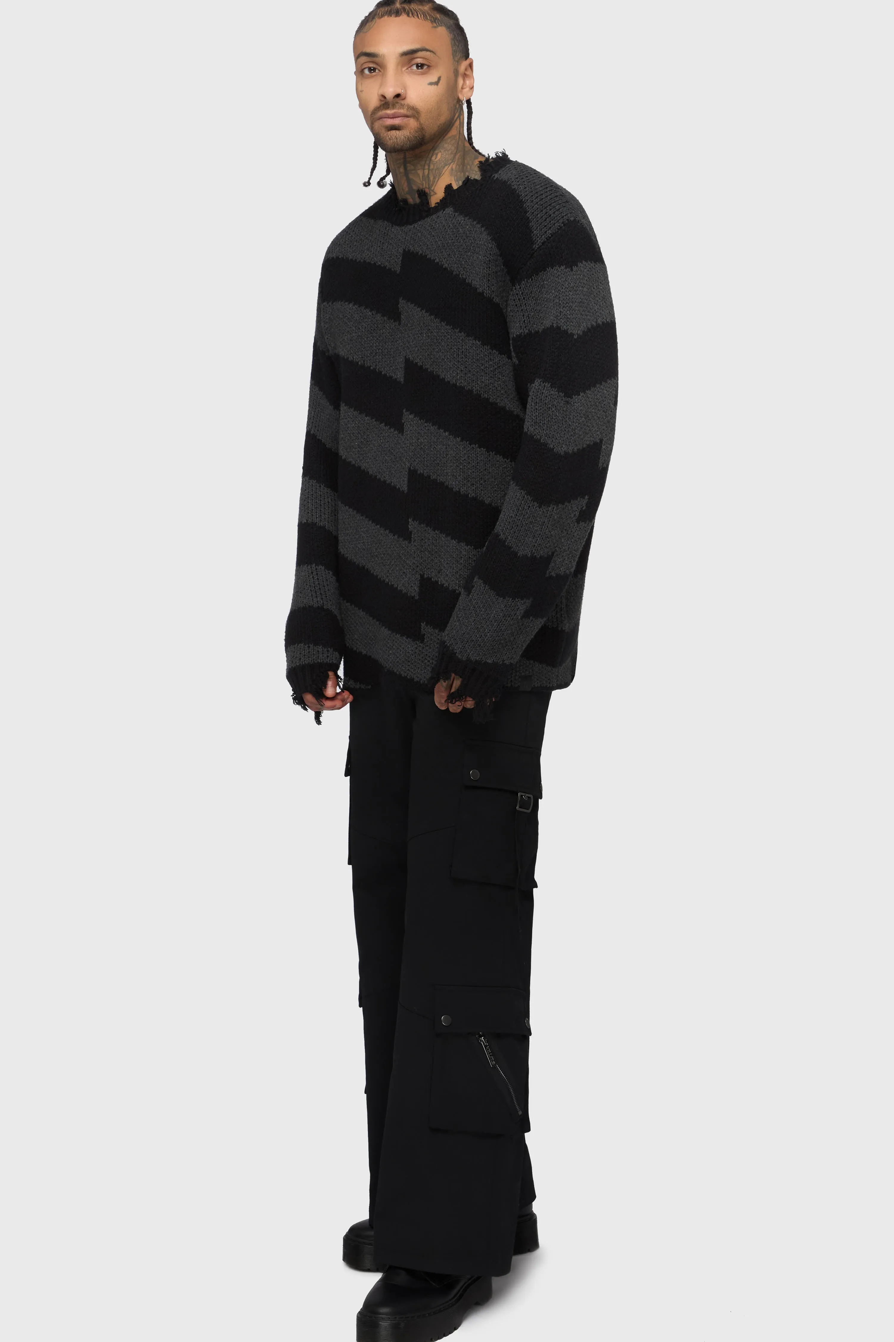 Shadowmark Jacquard Sweater sold by Killstar product image thumbnail 4
