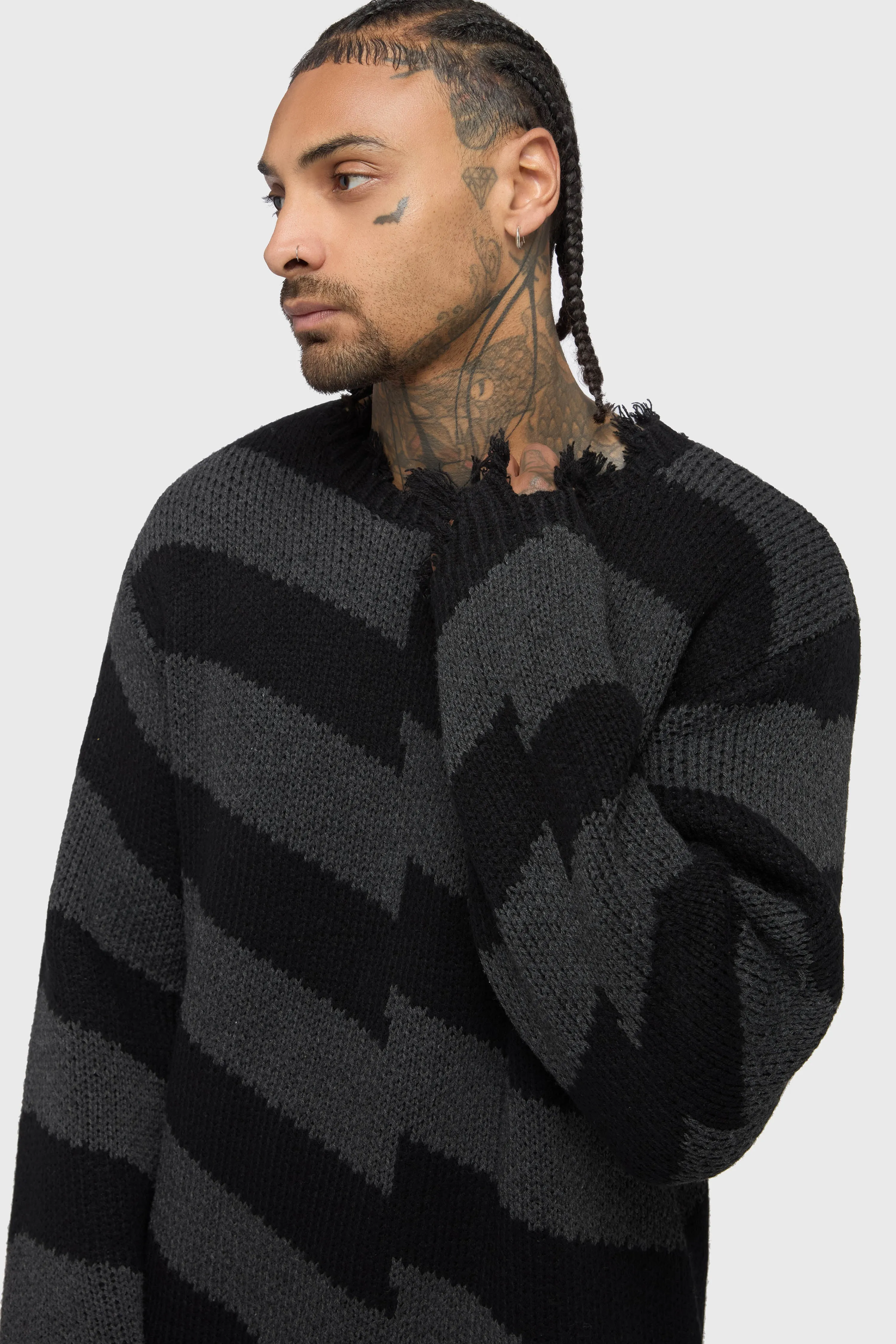 Shadowmark Jacquard Sweater sold by Killstar product image thumbnail 2