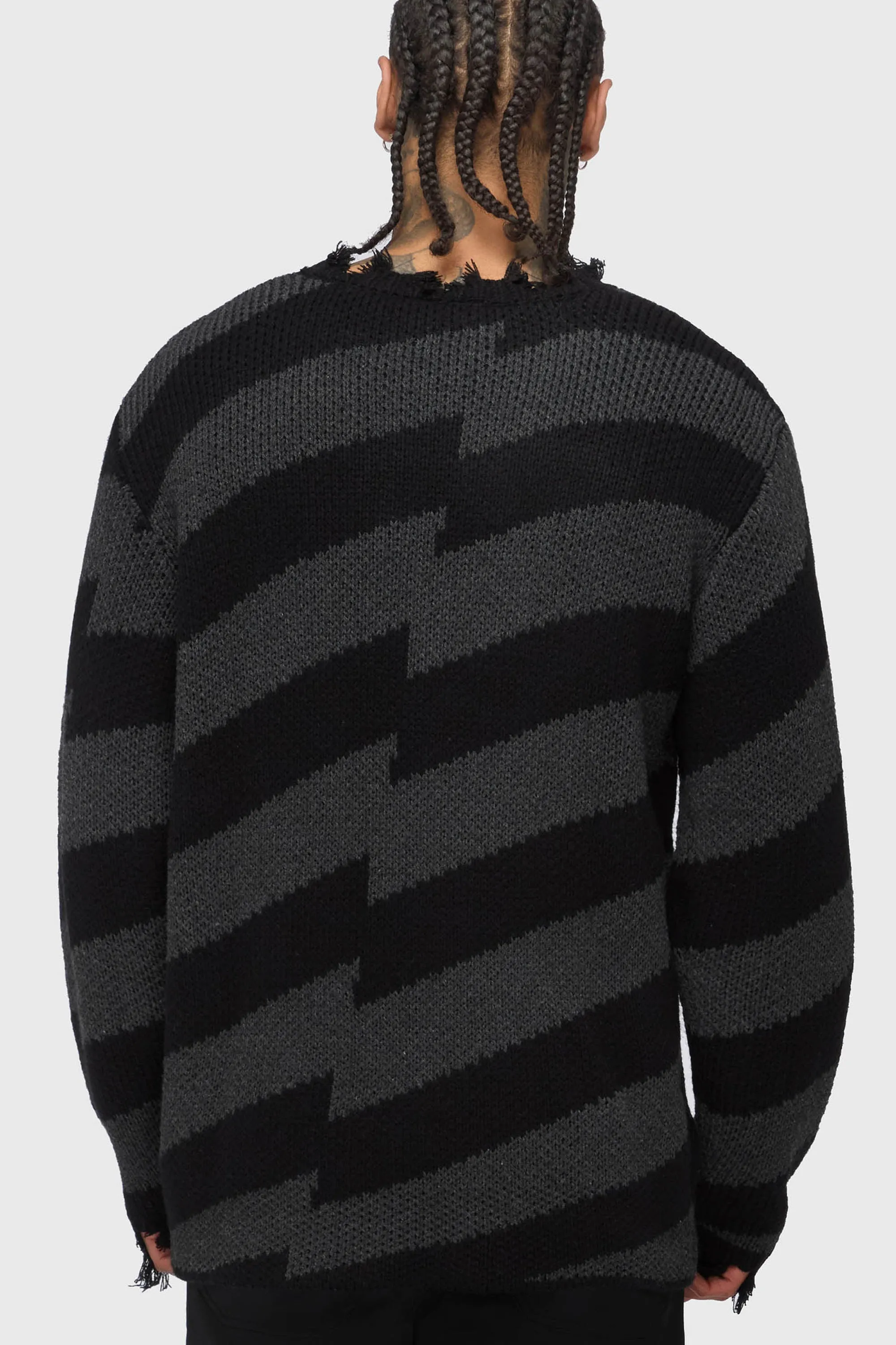 Shadowmark Jacquard Sweater sold by Killstar product image thumbnail 3
