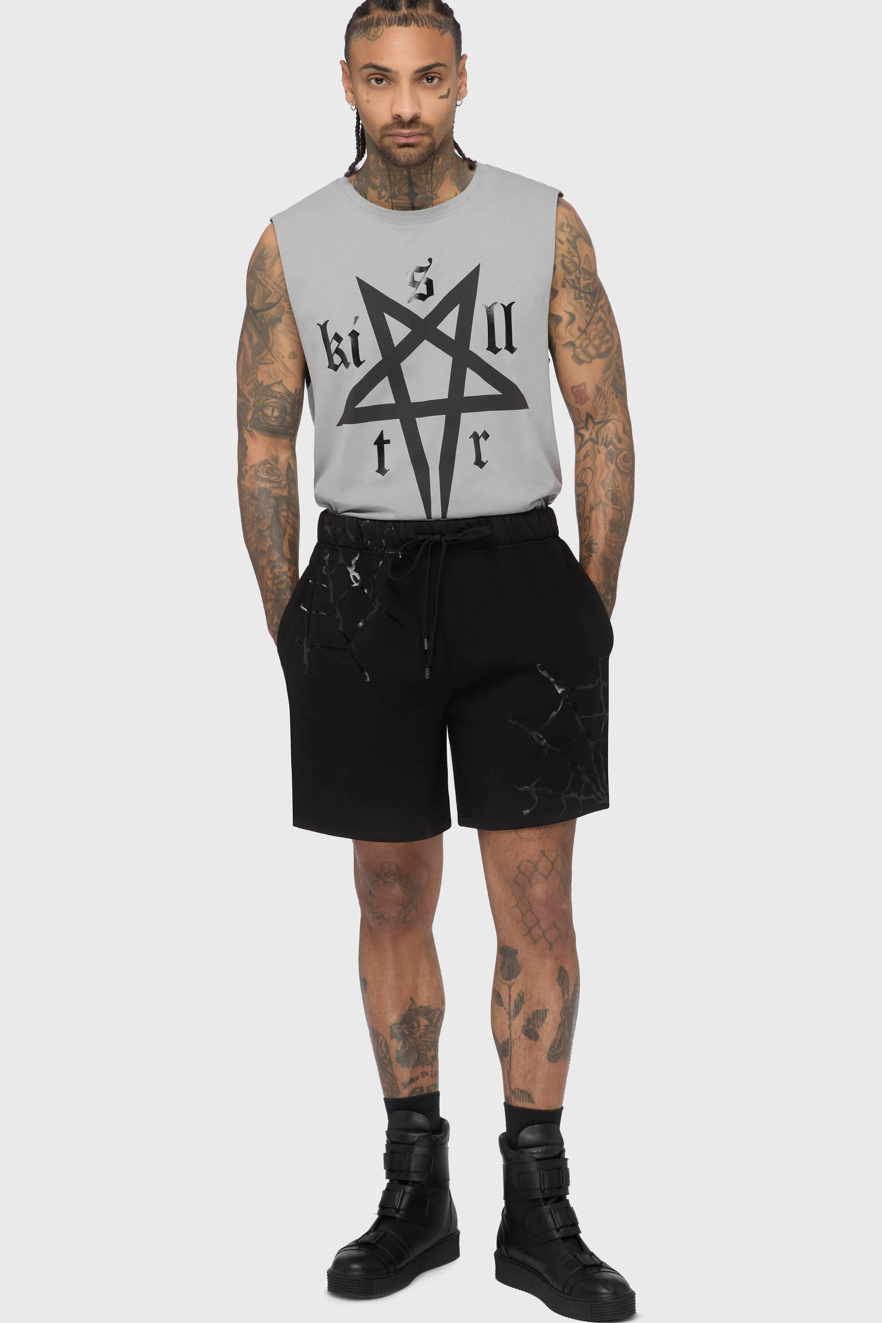 Norix Jogger Shorts sold by Killstar product image thumbnail 3