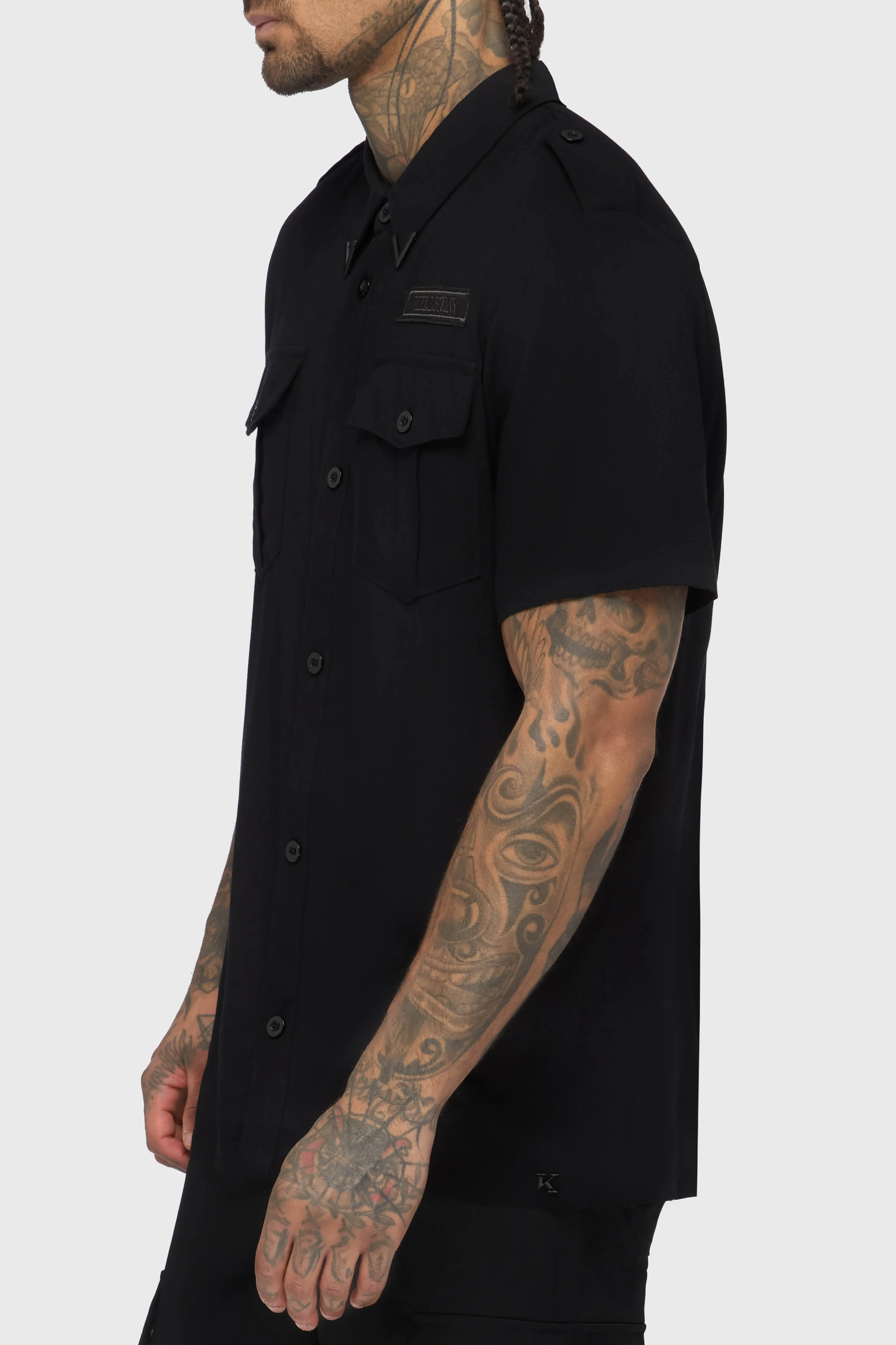 Crypt Threads Button Up Shirt sold by Killstar product image thumbnail 3