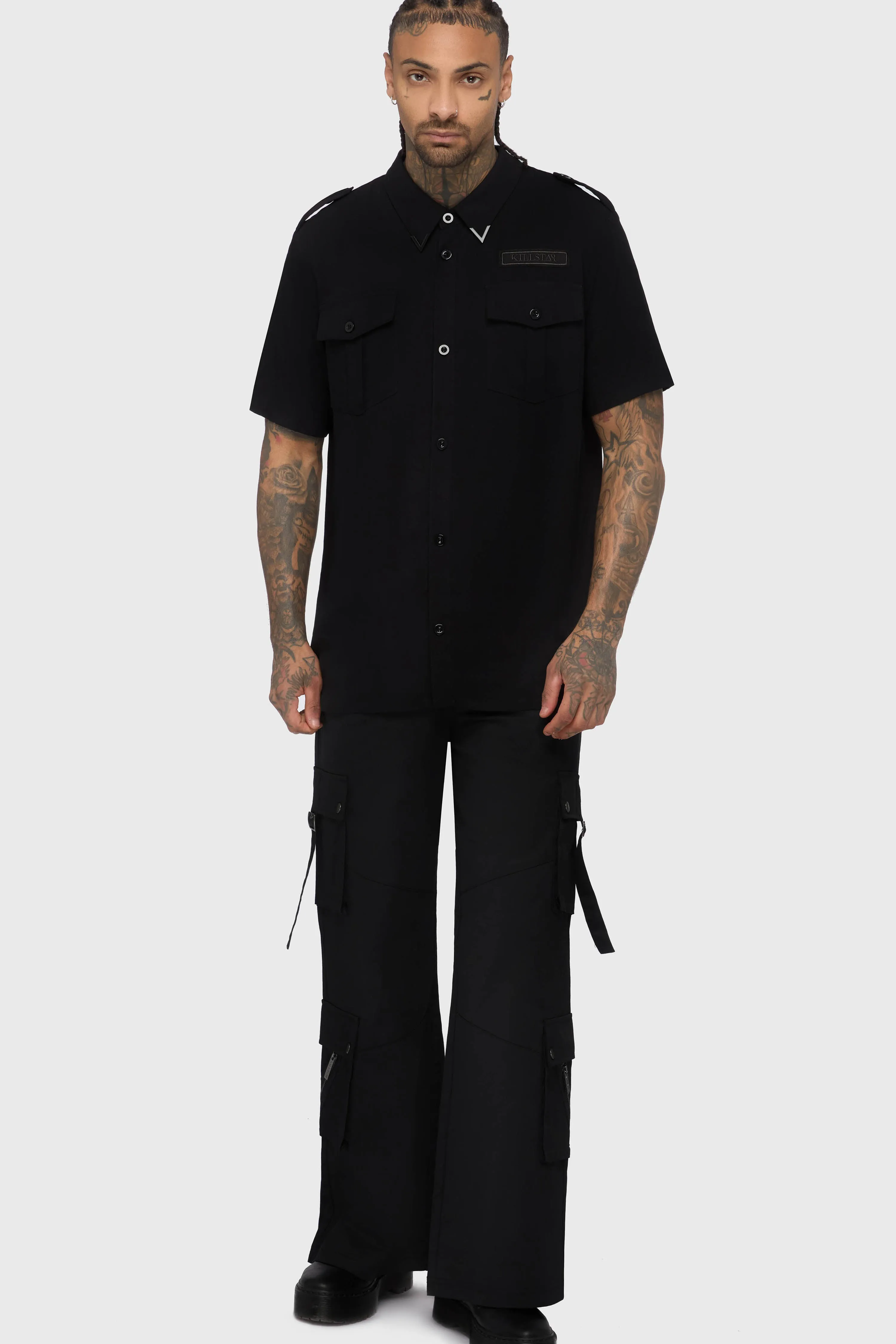 Crypt Threads Button Up Shirt sold by Killstar product image thumbnail 2