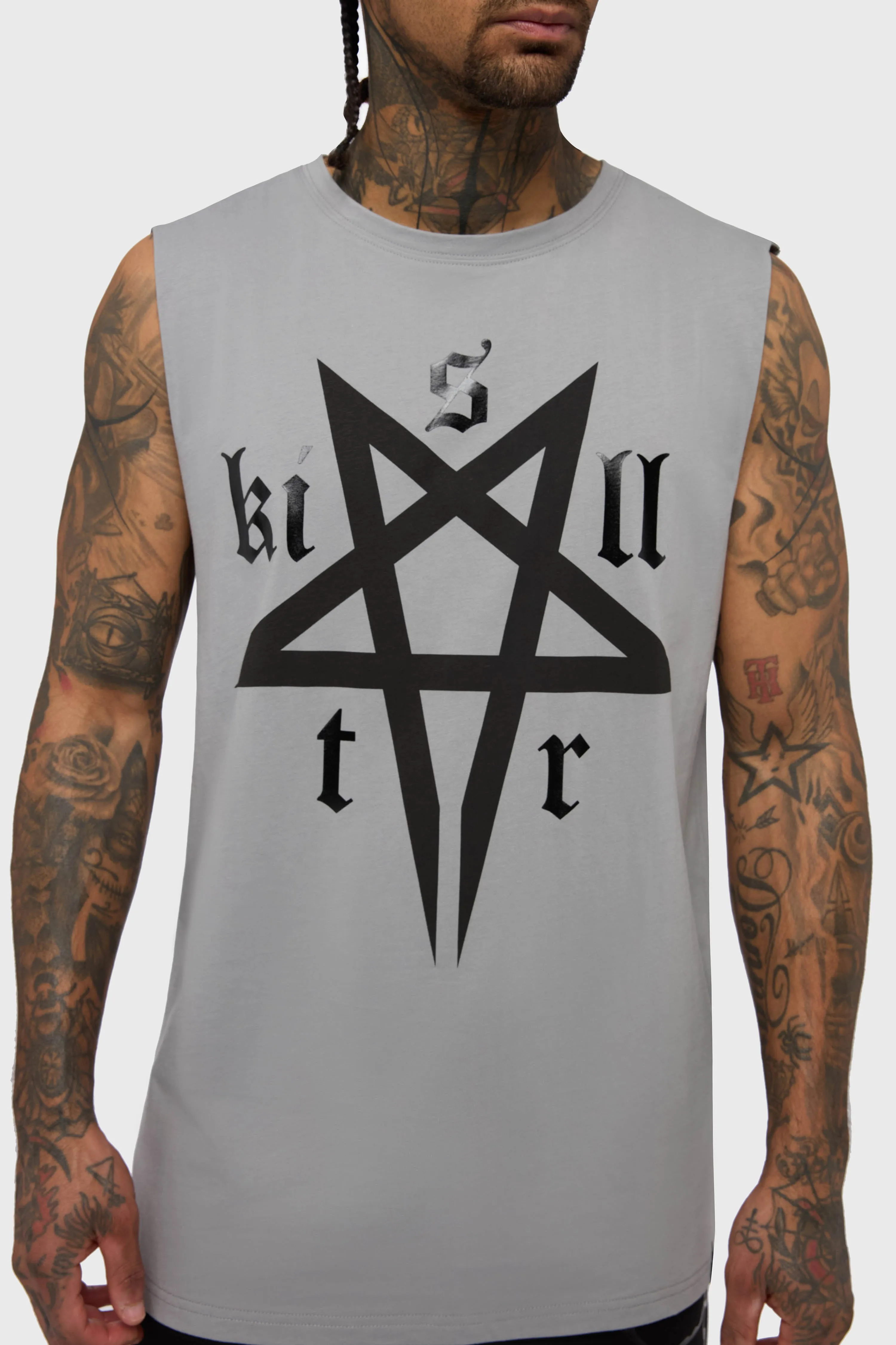 Crypt Threads Vest sold by Killstar product image thumbnail 2