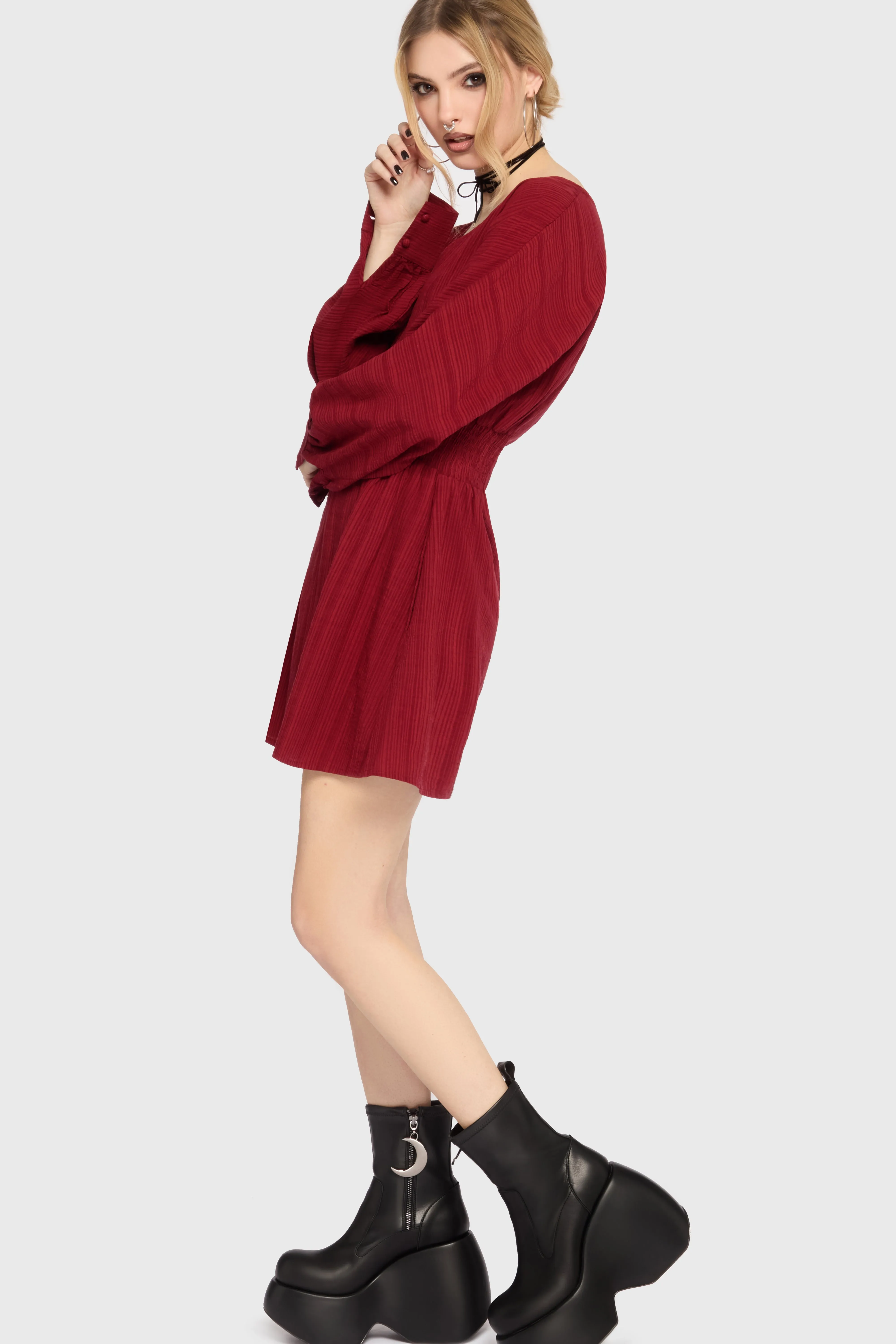 Fawnelle Mini Dress sold by Killstar product image thumbnail 3