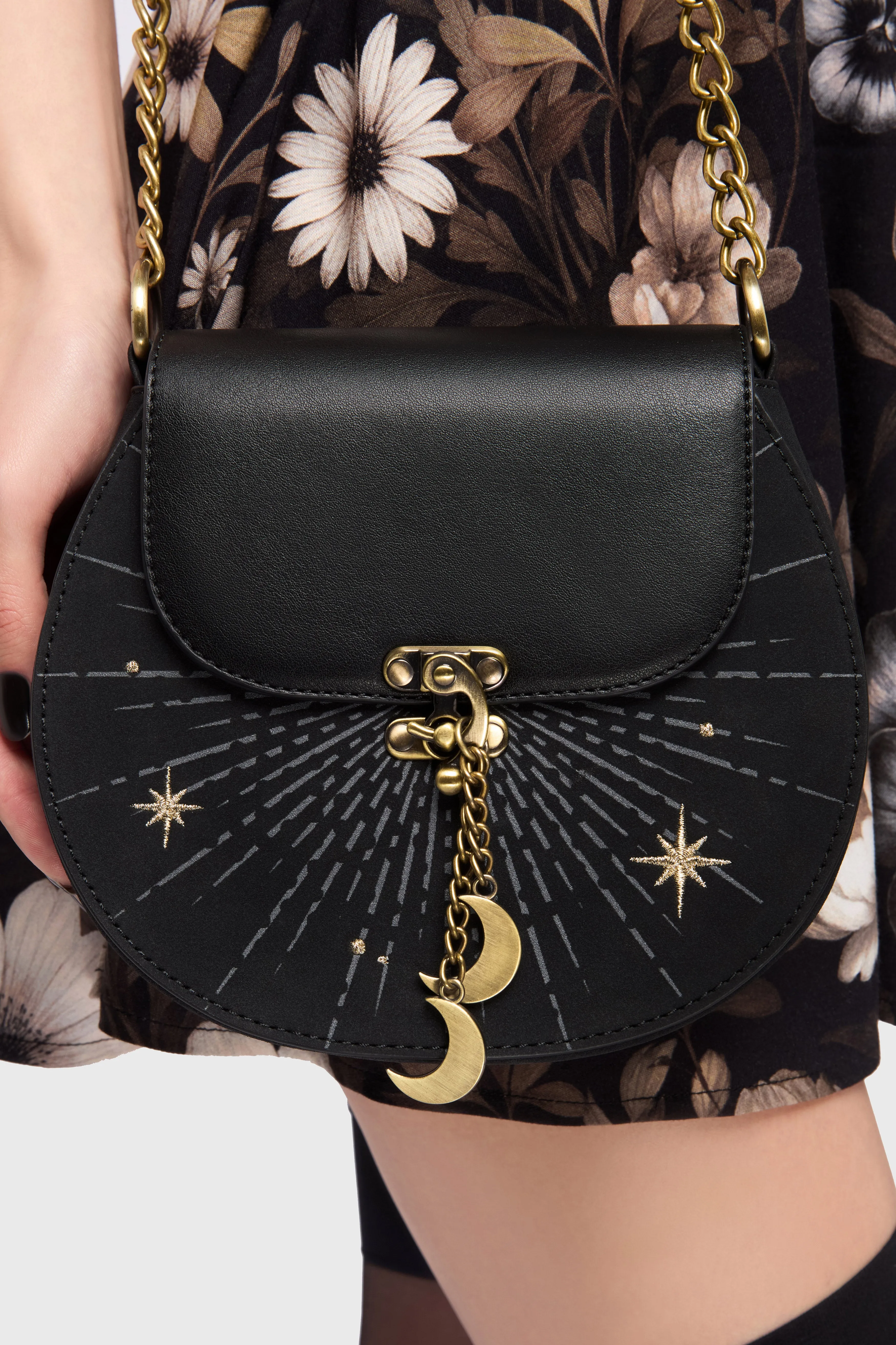 Celestial Night Cross Body Bag sold by Killstar product image thumbnail 5