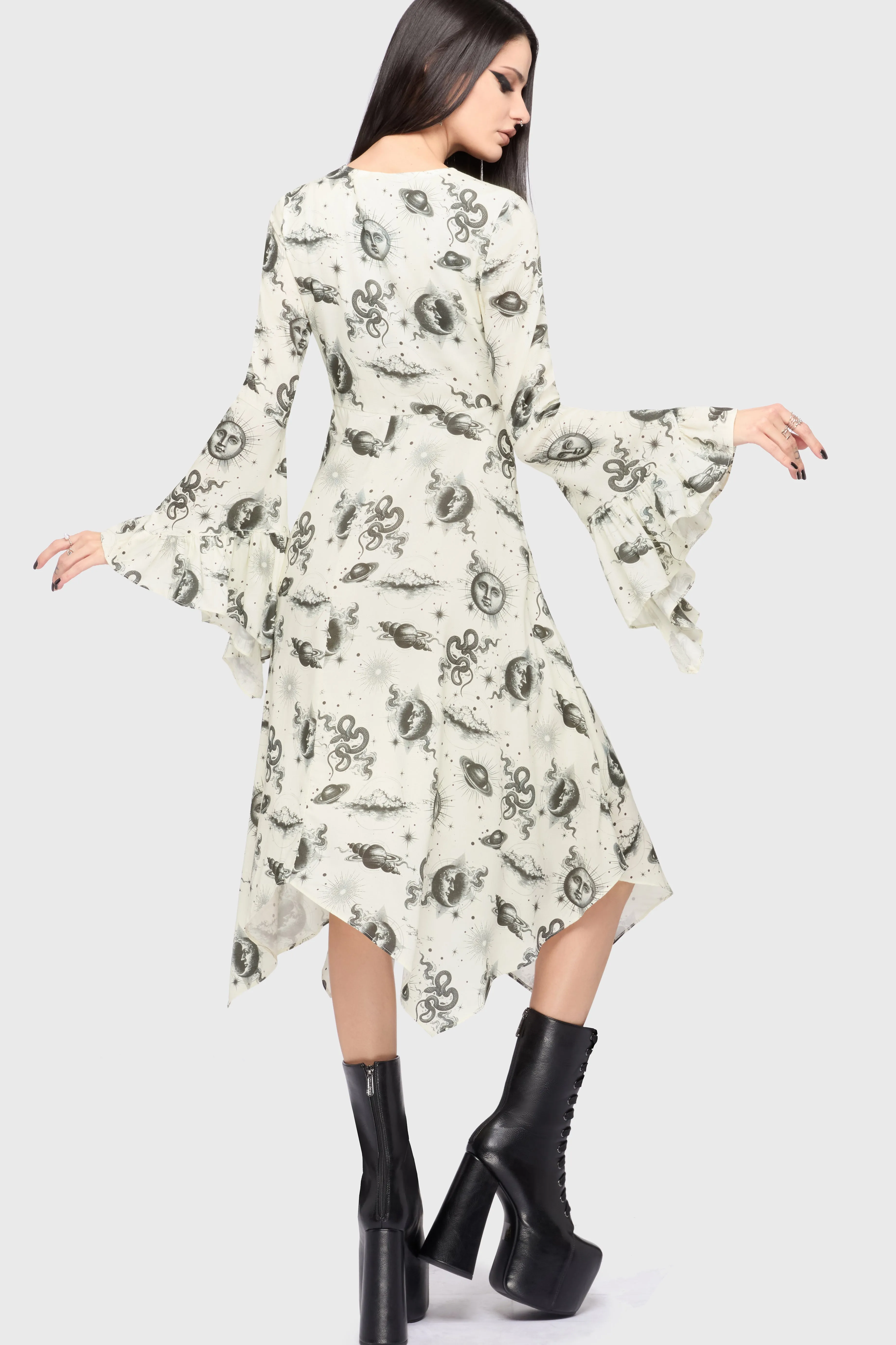 Celestial Night Midi Dress sold by Killstar product image thumbnail 5