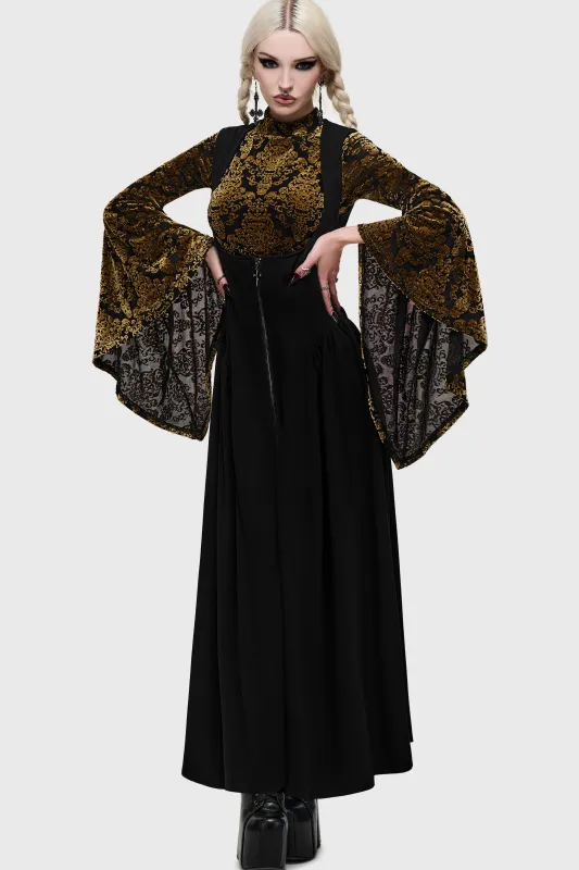 Vassago's Revenge Long Sleeve Top made by Killstar