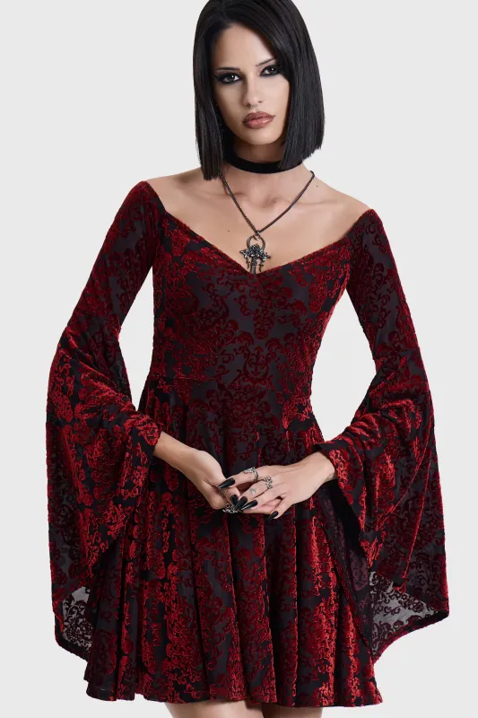 Daemon's Curse Mini Dress made by Killstar
