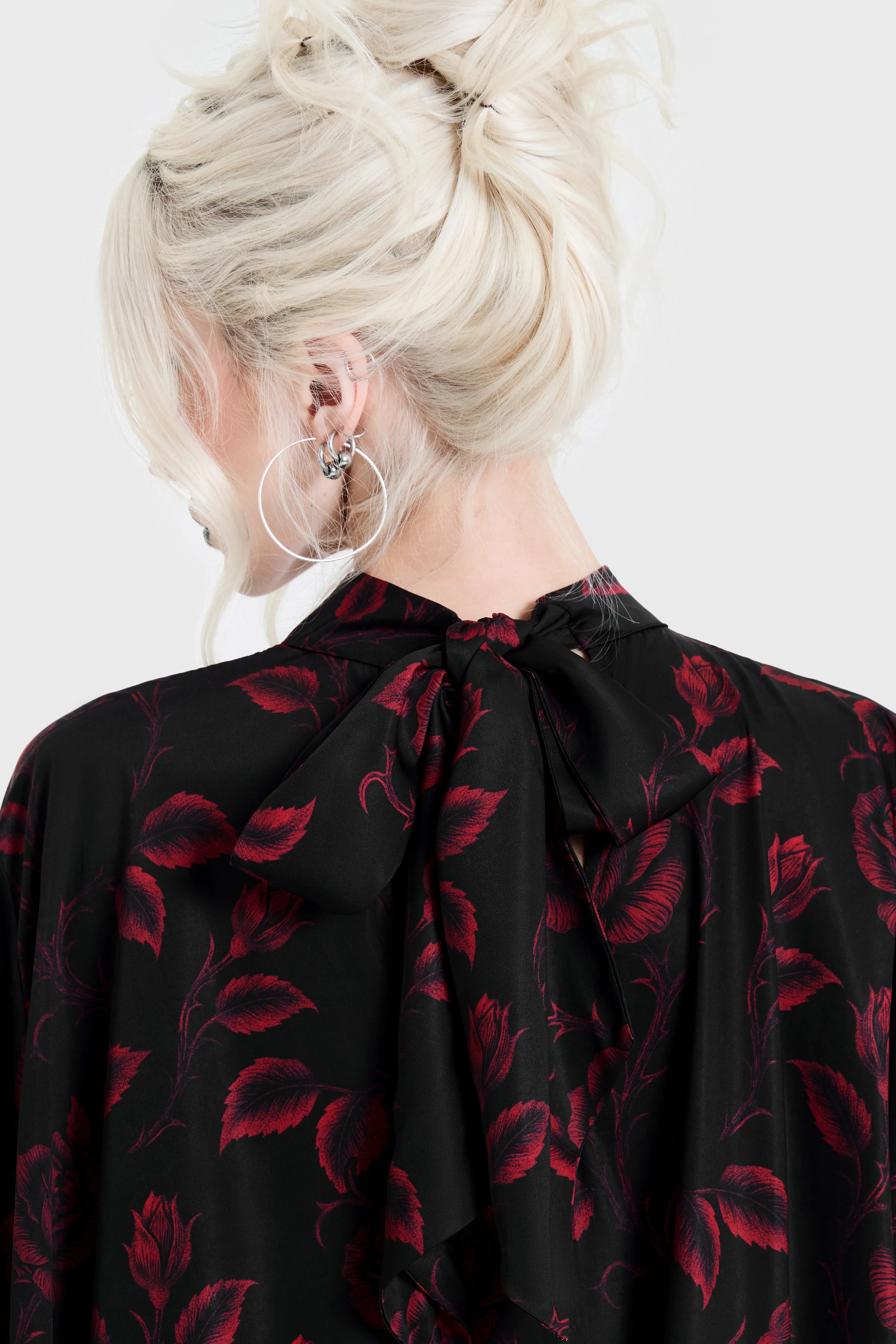 Funeral Rose Blouse sold by Killstar product image thumbnail 4