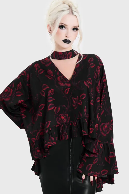 Funeral Rose Blouse made by Killstar