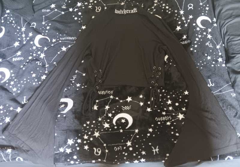 Cindy Long Sleeve Top Resurrect sold by Killstar product image thumbnail 3